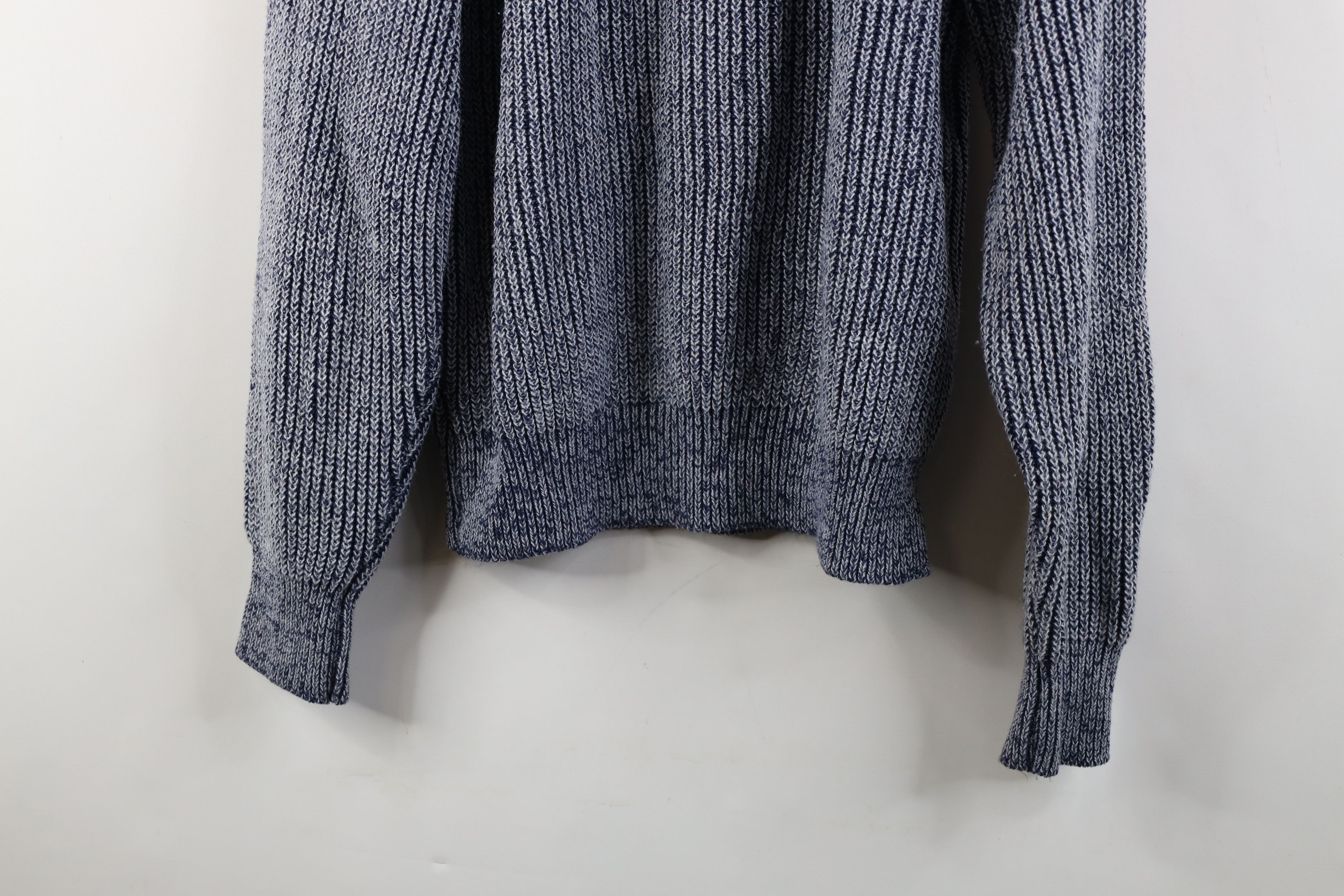 Vintage Vintage 90s Streetwear Chunky Ribbed Knit Crewneck Sweater Size L / US 10 / IT 46 - 10 Thumbnail