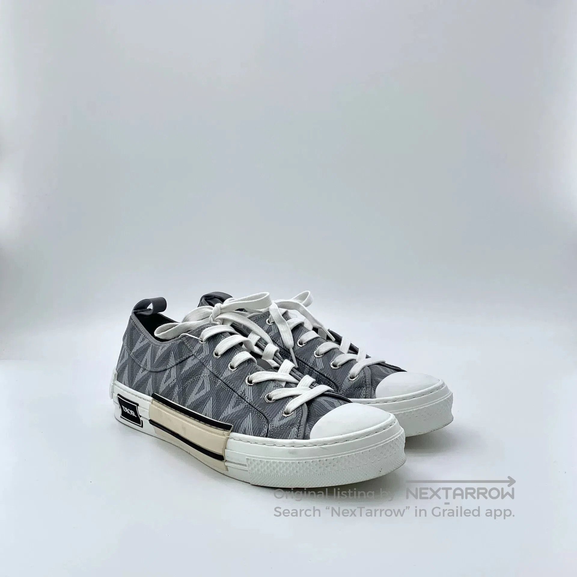 Dior Dior B23 Low-Top Canvas Sneakers. Size US 10 / EU 43 - 2 Thumbnail