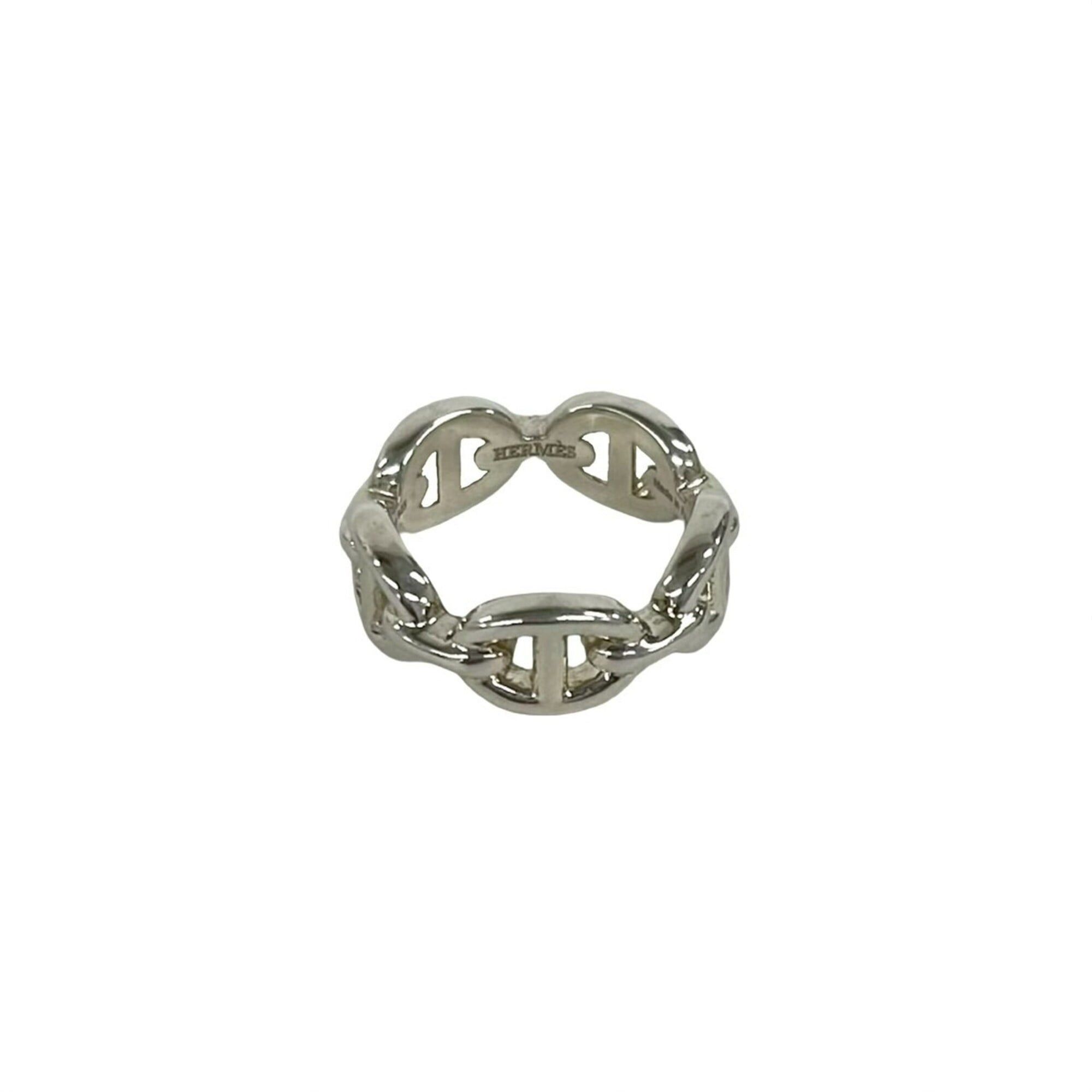 Hermes Hermes Enchainée Ring, Sterling Silver 925, Men's and Women's Accessory, Silver, 24234 Size ONE SIZE - 1 Thumbnail