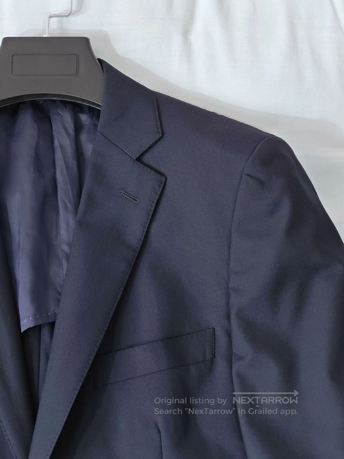 Japanese Brand Italian VBC Wool Half-Lined Suit. Size US S / EU 44-46 / 1 - 3 Thumbnail