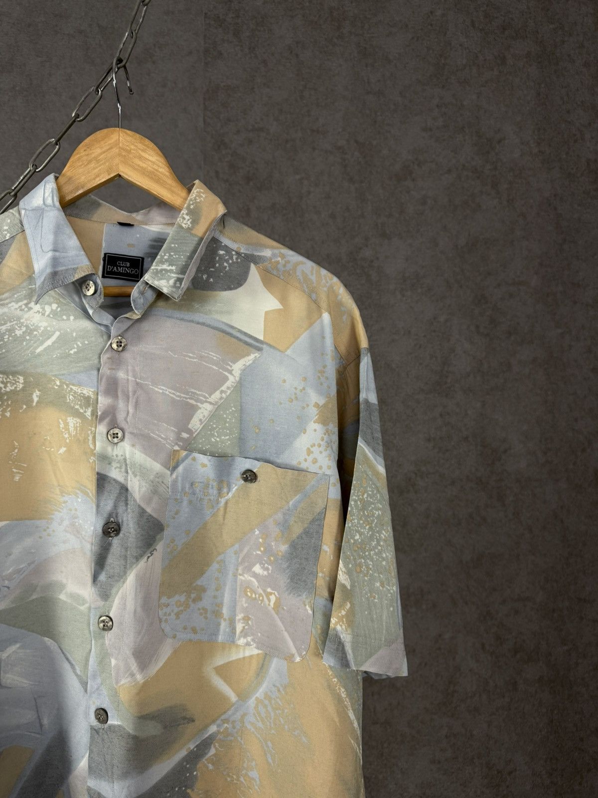 Vintage Art crazy hawaiian vintage shirt Size US XL / EU 56 / 4 - 2 Thumbnail