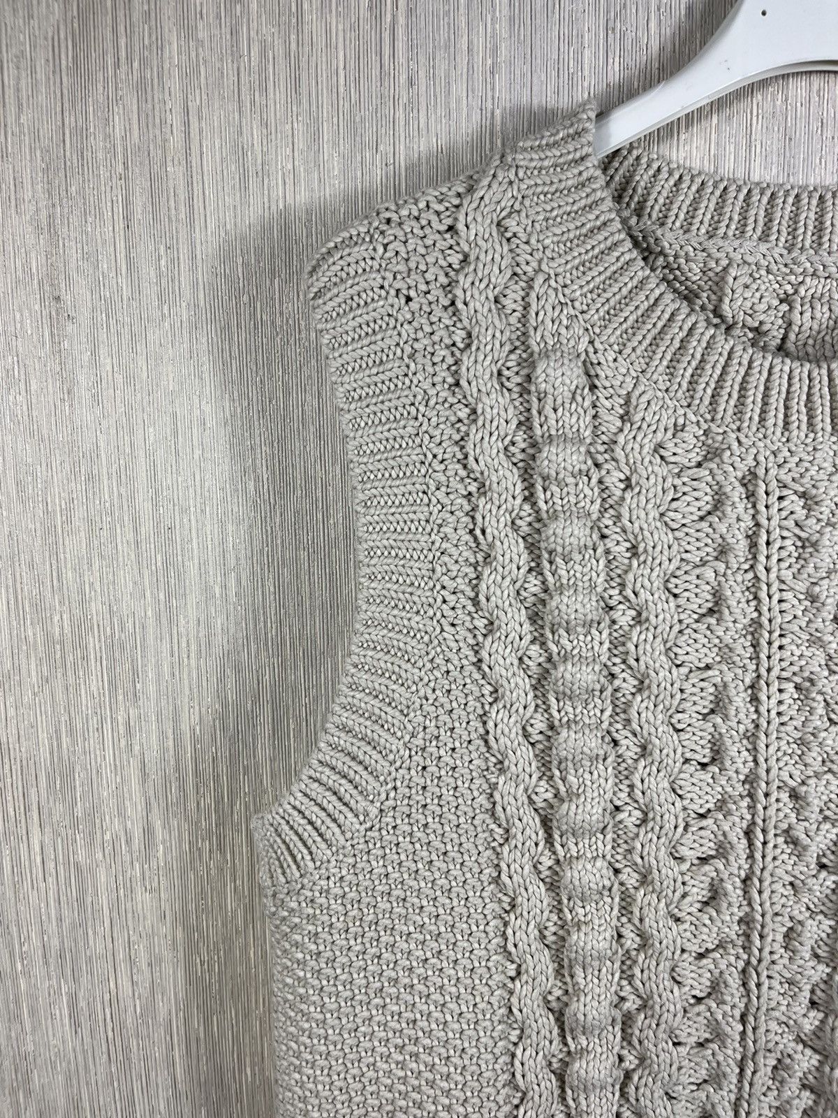 Cos COS knitted vest sweater cable knit y2k aesthetic vintage Size S / US 4 / IT 40 - 5 Thumbnail