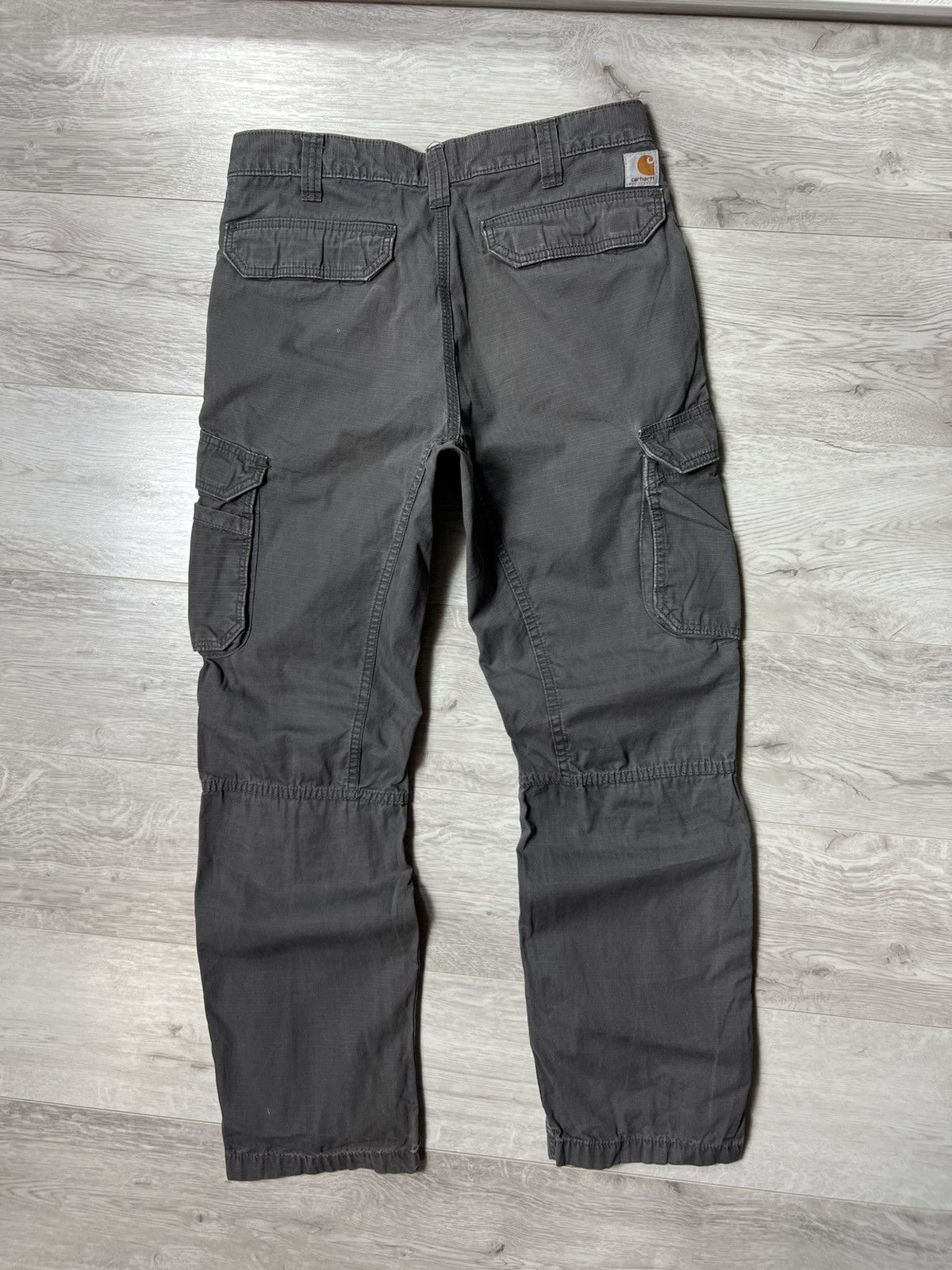 Carhartt Destroyed Cargo Baggy Pants Workwear Street Style