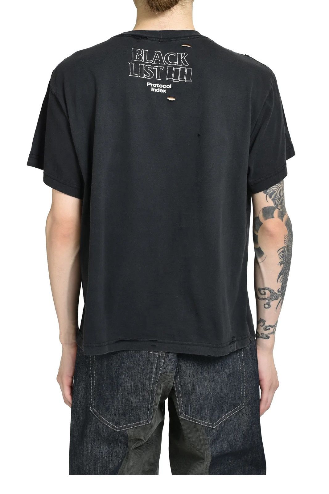 PROJECT G/R Protocol Index BLACKLIST WASHED T SHIRTS PROJECT GR Size US M / EU 48-50 / 2 - 4 Thumbnail