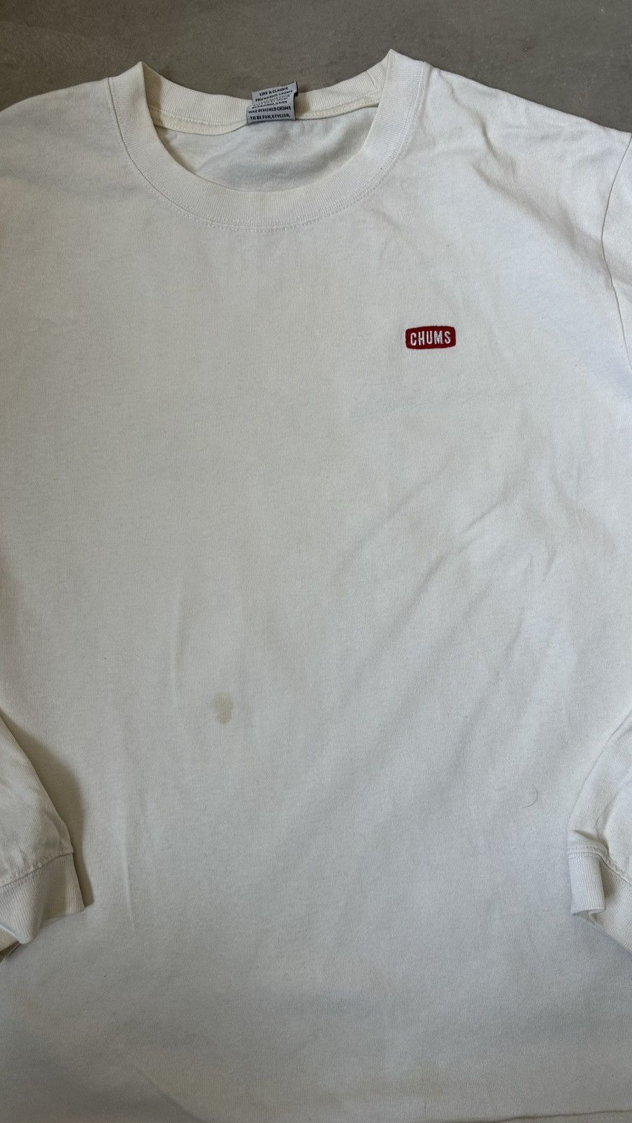 Chums VINTAGE CHUMS LONG SLEEVE TEE Size US M / EU 48-50 / 2 - 3 Thumbnail