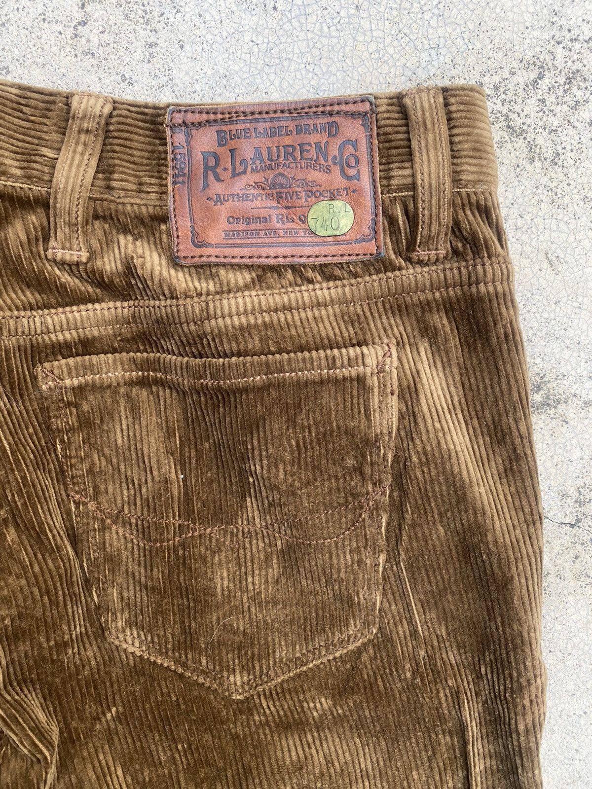 If Six Was Nine × Polo Ralph Lauren Flare Ralph Lauren Corduroy Pants Size US 28 / EU 44 - 15 Thumbnail