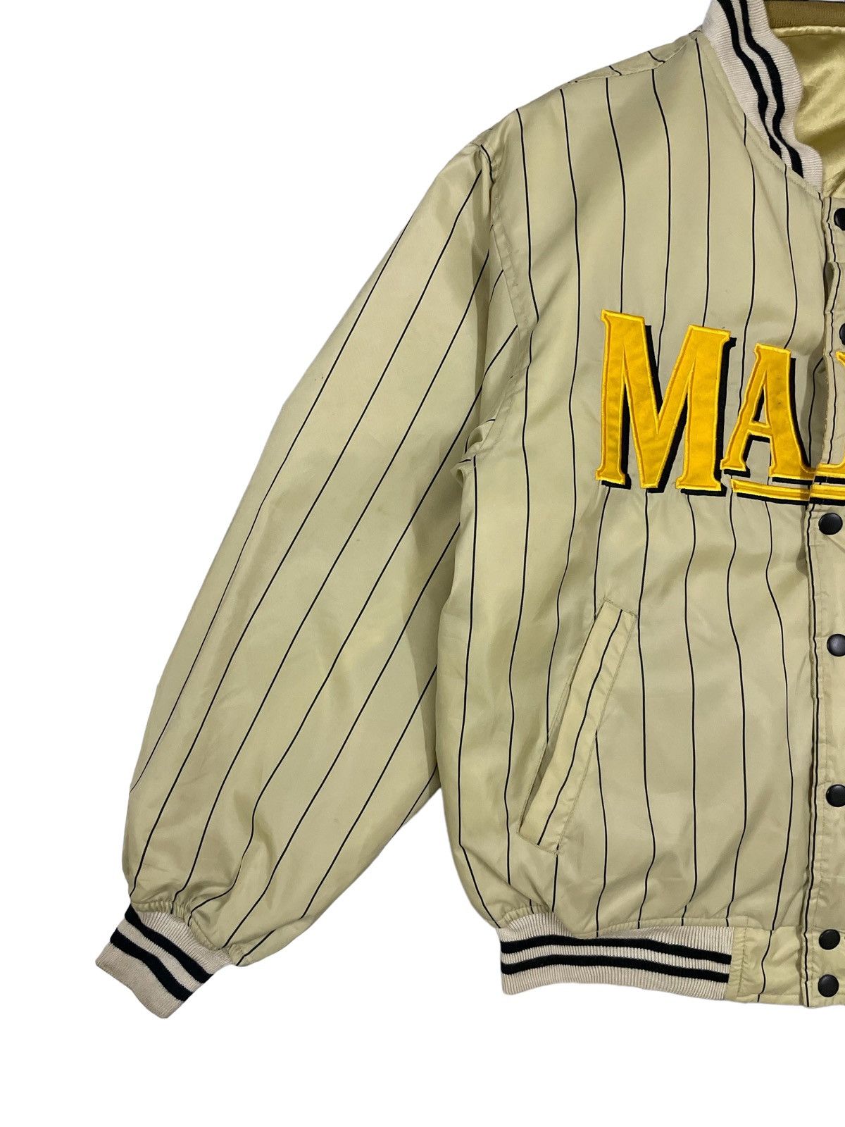 Ring Jacket Vintage Gold Malts Beer Embroidery Reversible Bomber Jacket Size US M / EU 48-50 / 2 - 11 Thumbnail