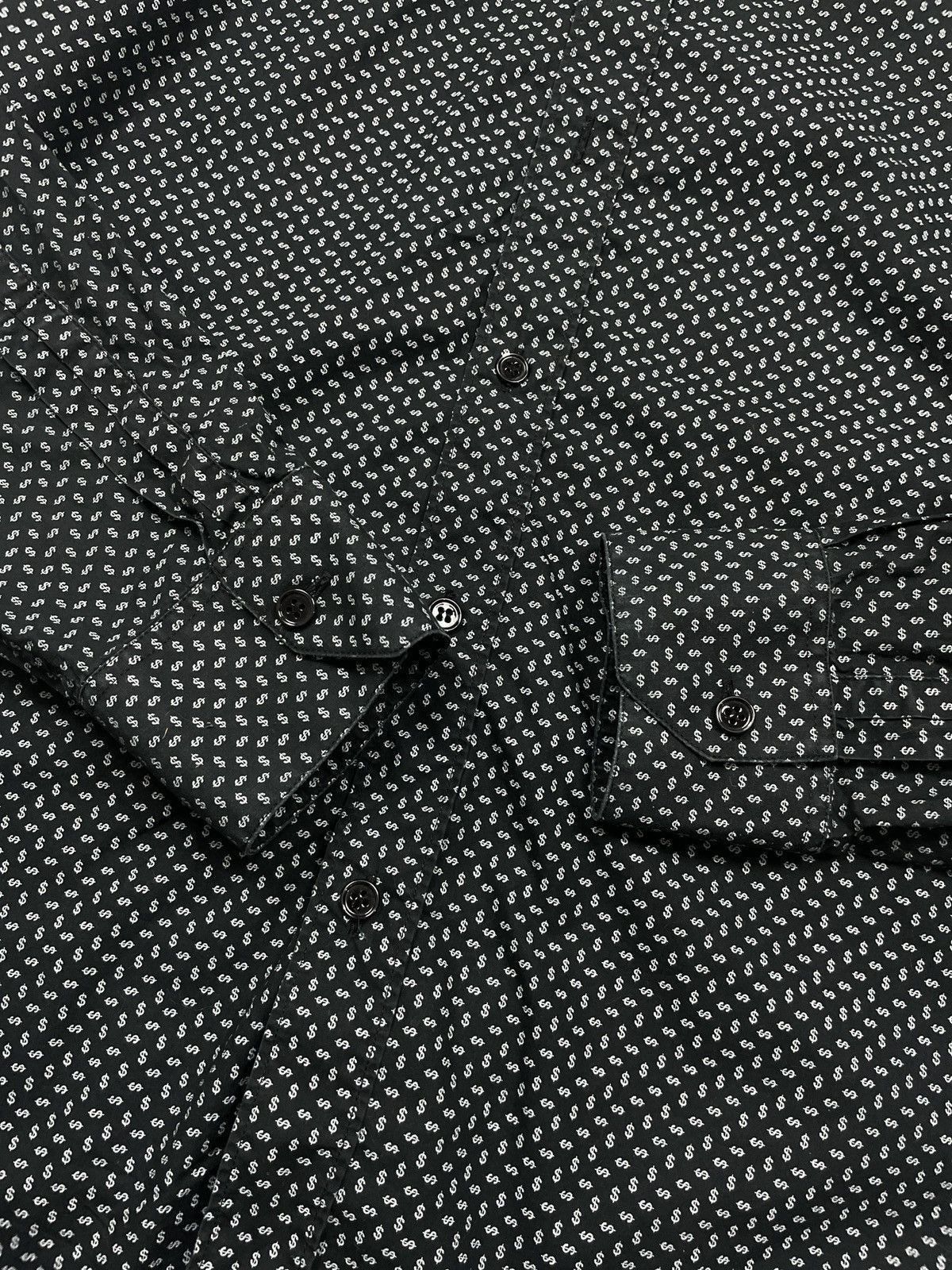 Rare Hedi Slimane Saint Lauren Paris Dollar Sign Dot Shirt
