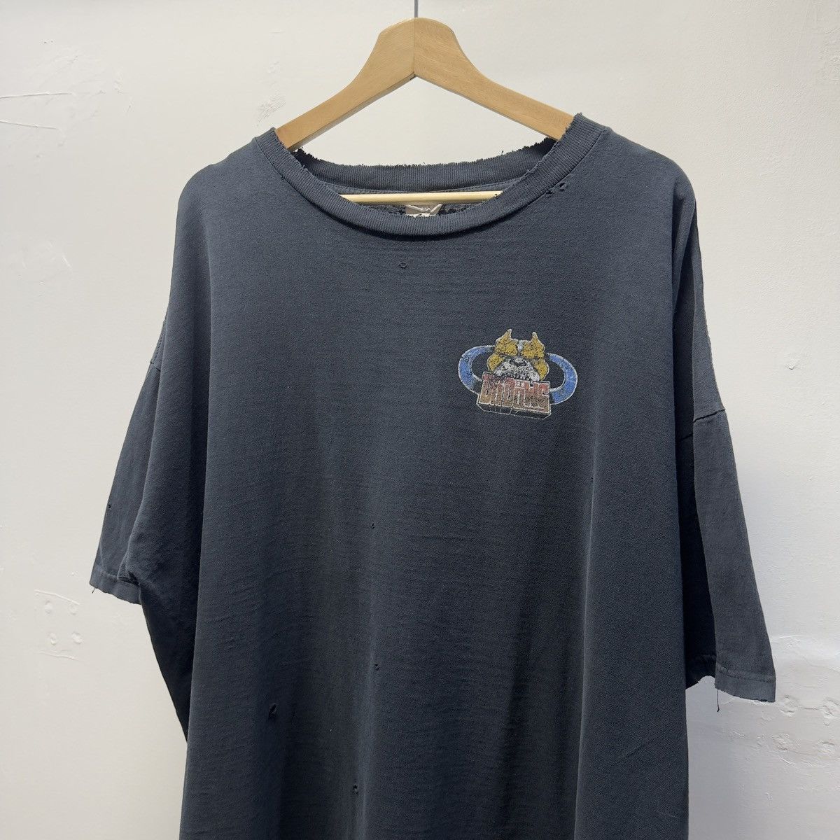 Vintage Thrashed Faded Distressed Dawg Shirt ERD Grunge Chrome WCC Size US XXL / EU 58 / 5 - 4 Thumbnail