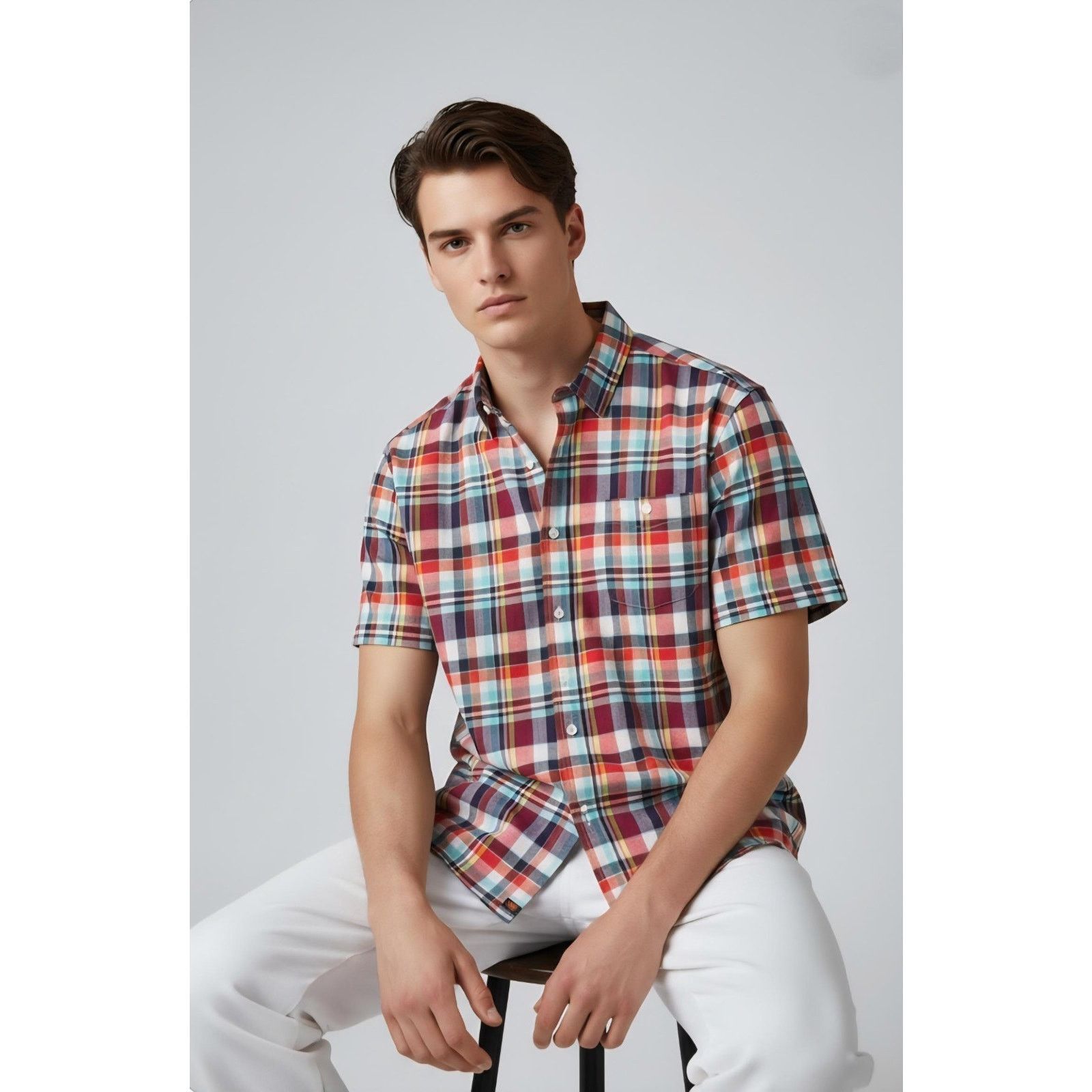 Other NWT The Normal Brand Men's Jasper Vintage Red Multi XL $78 Size US XL / EU 56 / 4 - 5 Thumbnail