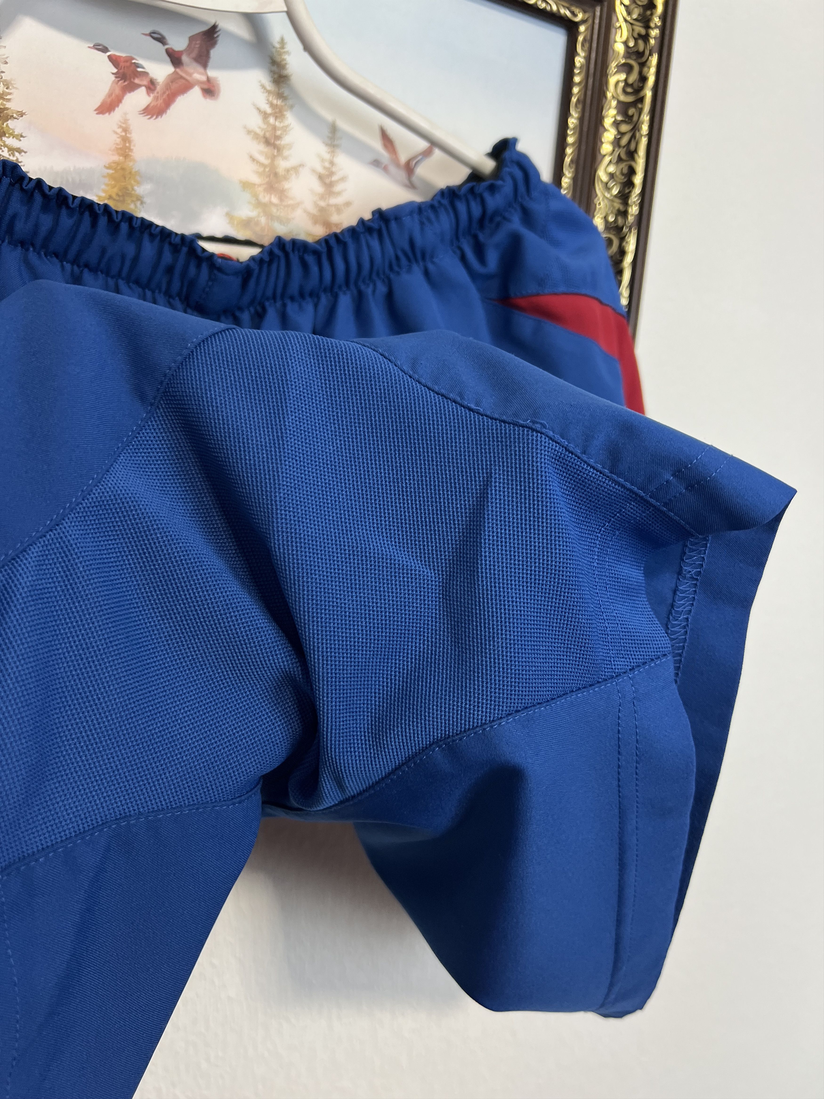 Nike Vintage Barcelona Football Shorts Soccer Track Rare Hype Size US 34 / EU 50 - 6 Thumbnail