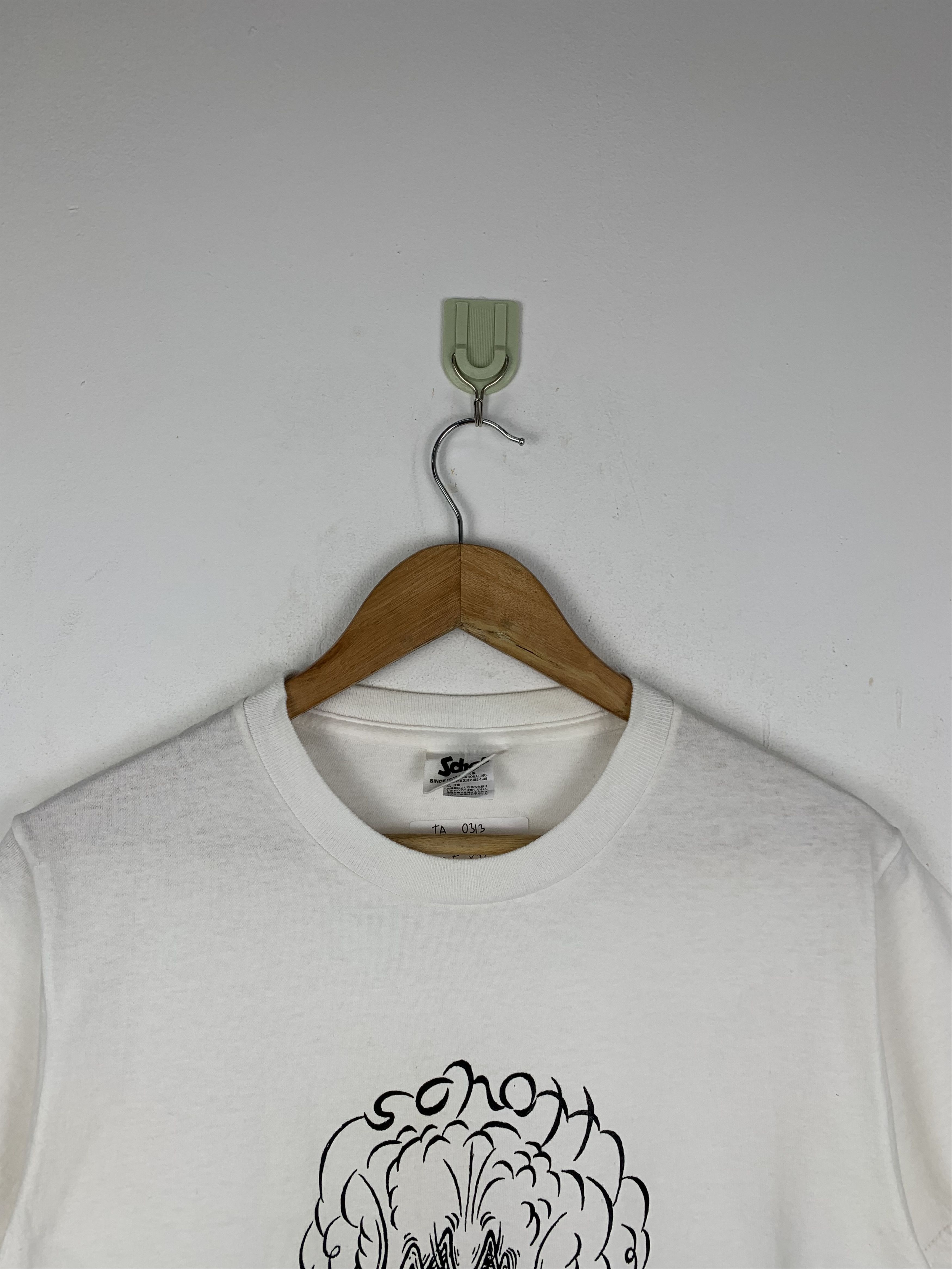 Schott × Vintage 90s Perfecto Schott Riding Racing T Shirt Made In USA TA0313 Size US M / EU 48-50 / 2 - 2 Thumbnail