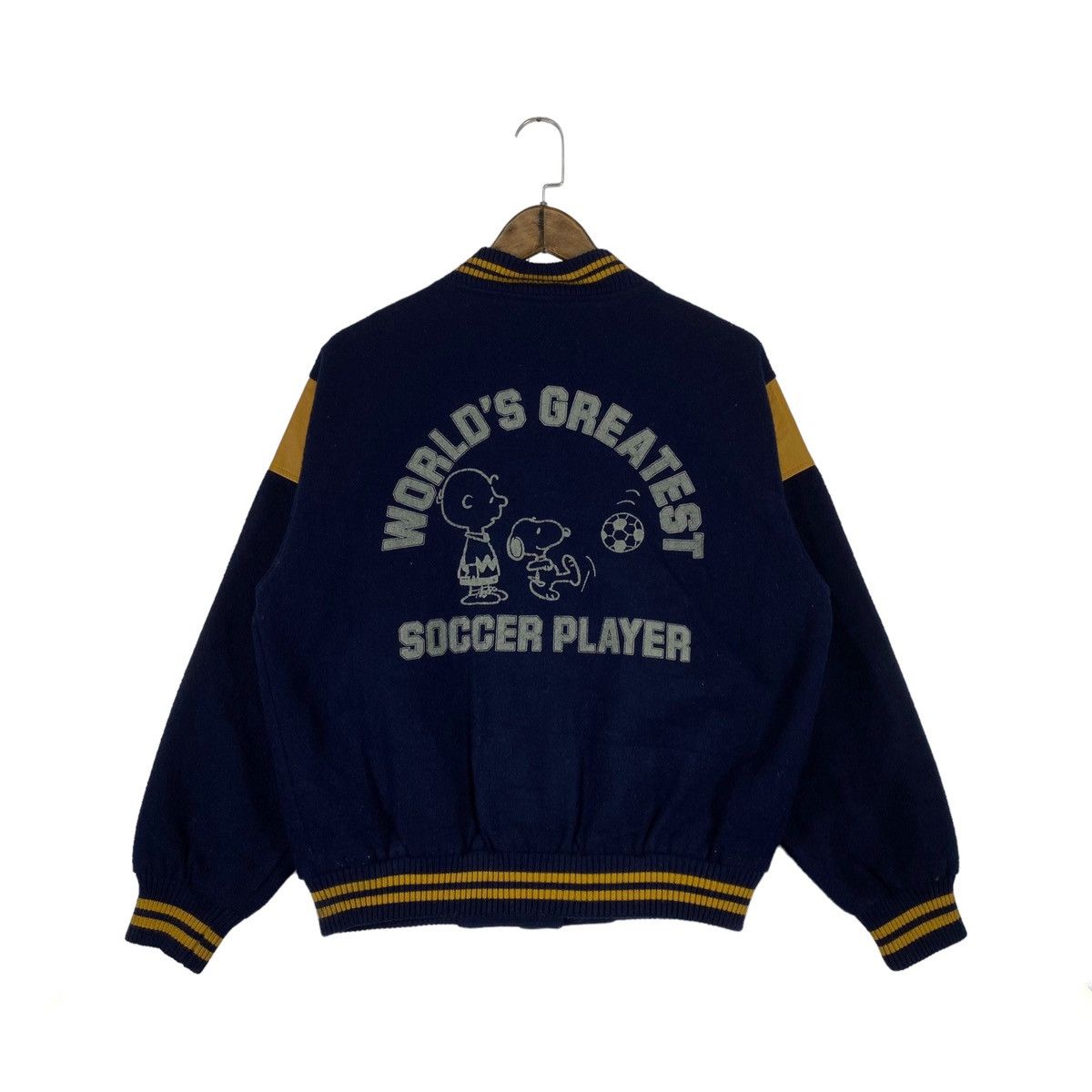 Vintage Peanuts Snoopy Varsity Jacket