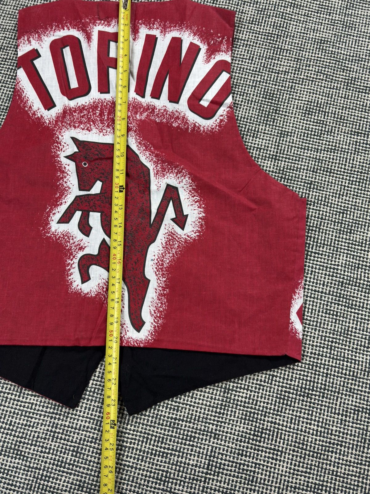 Vintage Turbogadget Torino FC 90s Vintage Soccer Fan Vest Size US L / EU 52-54 / 3 - 4 Thumbnail