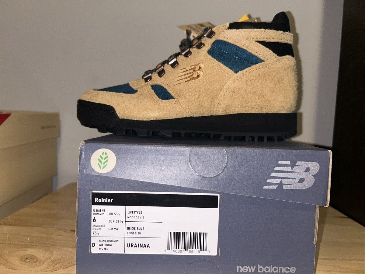 New Balance New Balance Rainer URAINAA Vibram Beige/Blue Hiking Boots Size US 6 / EU 39 - 1 Thumbnail