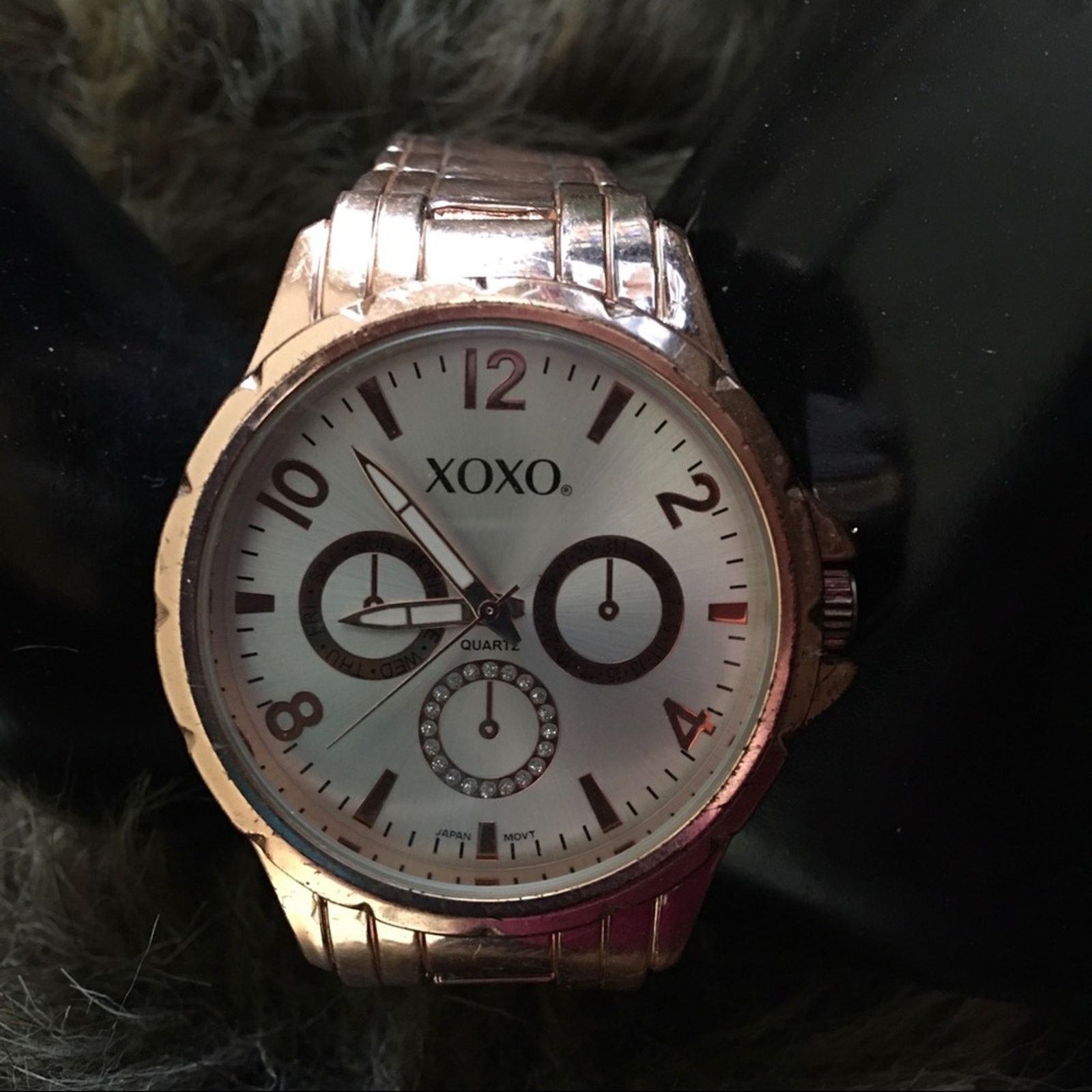 XOXO Women’s XOXO rose gold tone bracelet watch Size ONE SIZE - 2 Thumbnail