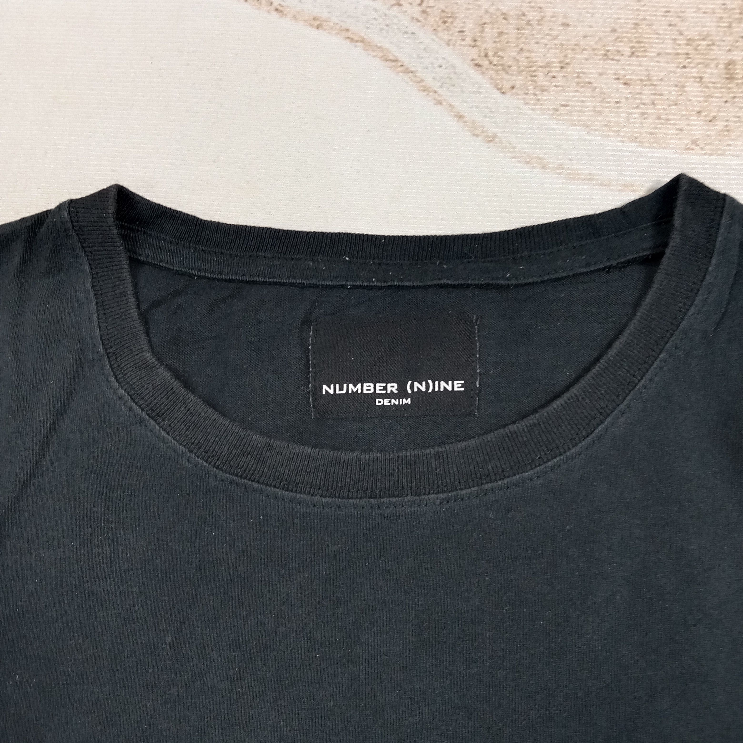 Number (N)ine Number Nine Denim Japanese Brand Pocket Tshirt C285N24 Size US M / EU 48-50 / 2 - 3 Thumbnail