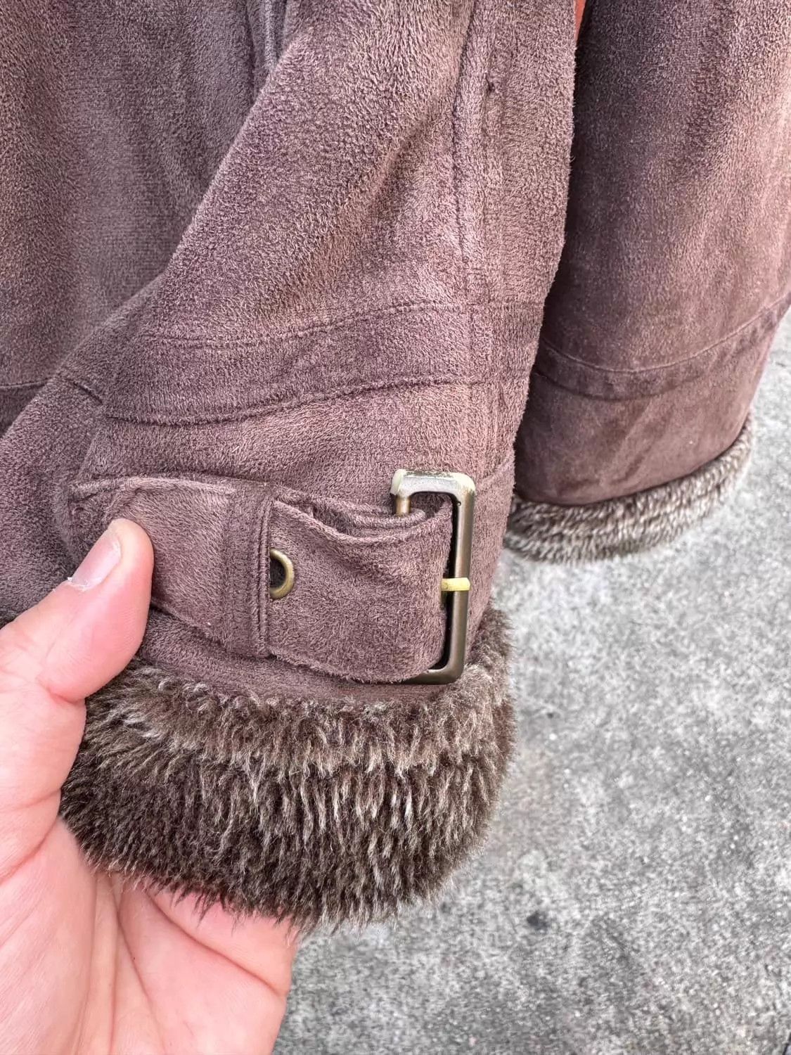Kansai Yamamoto KANSAI YAMAMOTO Vintage Shearling Strap Coat Camel Size US XXL / EU 58 / 5 - 4 Thumbnail