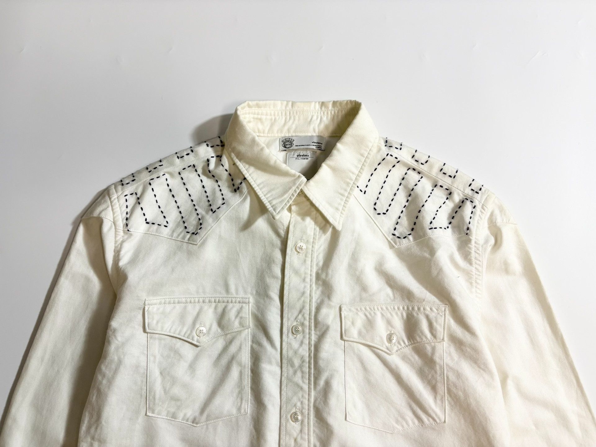 Visvim VISVIM GIZA Sashiko Shirt Size US M / EU 48-50 / 2 - 2 Thumbnail