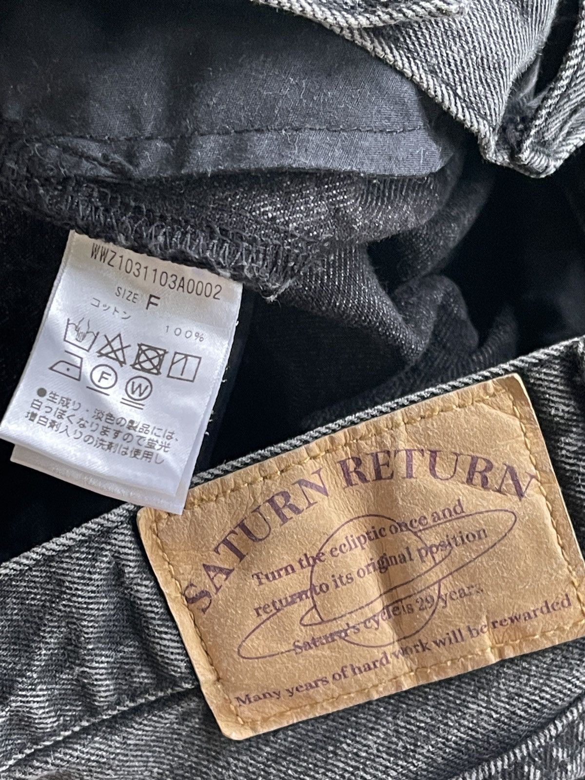 Japanese Brand Vintage W.W.G Ripped Distressed High Waist Denim Size 27" / US 4 / IT 40 - 8 Thumbnail