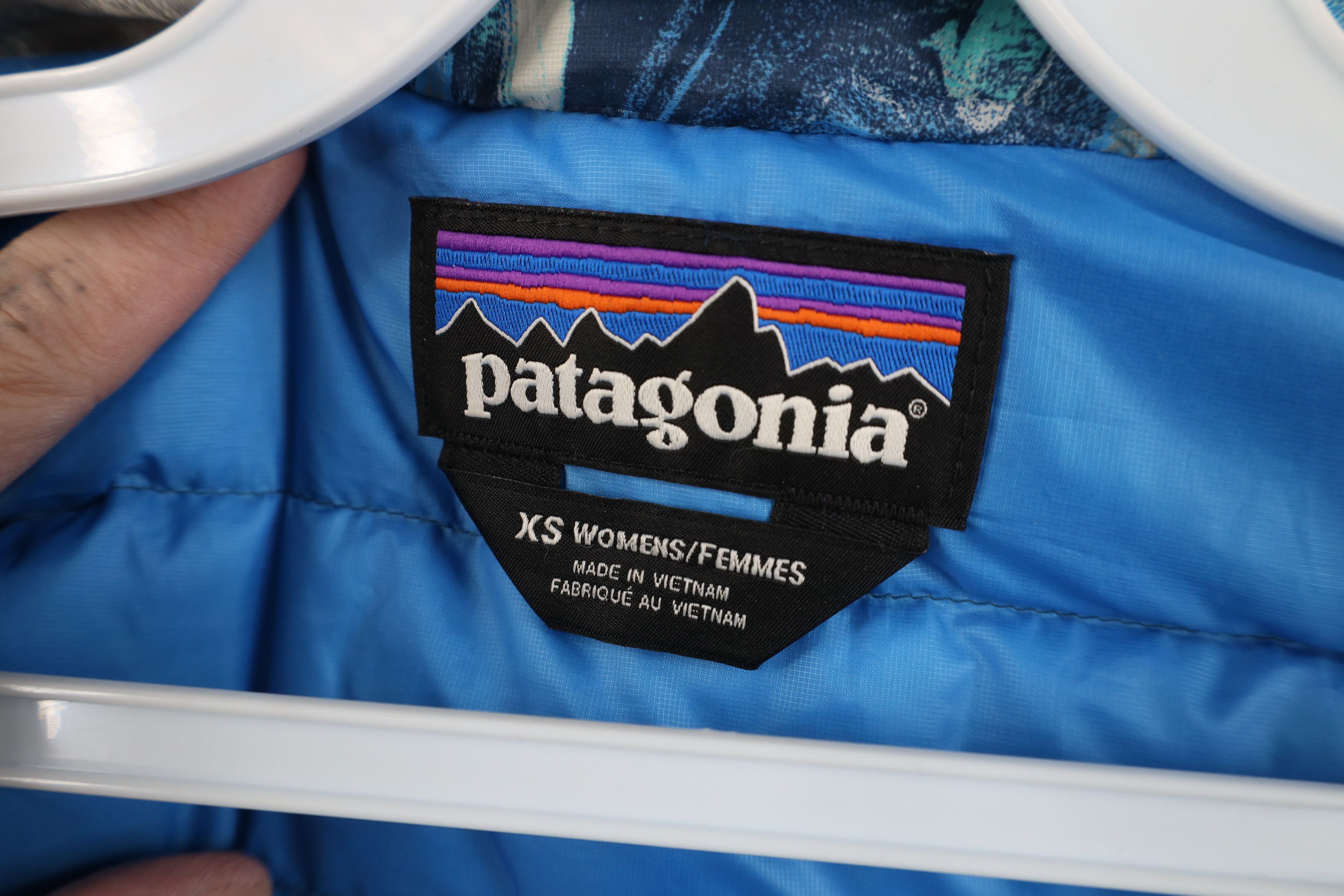 Patagonia Patagonia Marbled Duck Down Insulated Puffer Vest Jacket Size XS / US 0-2 / IT 36-38 - 7 Thumbnail