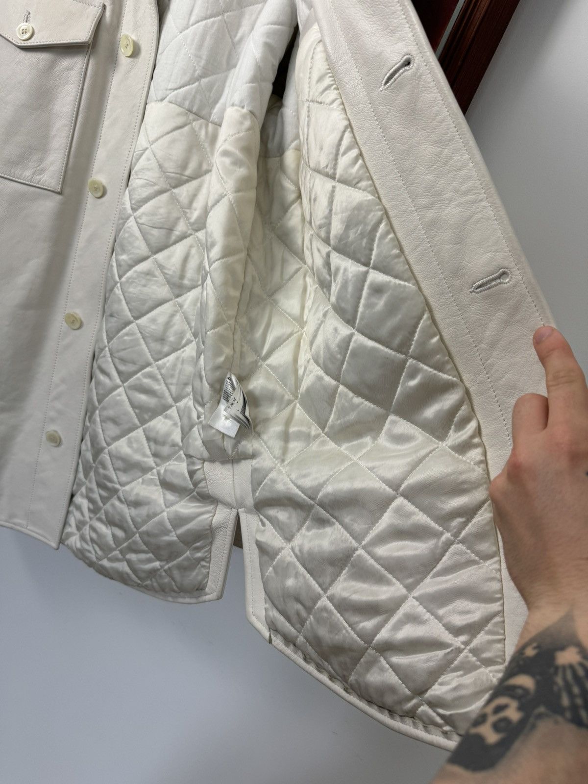 H&M × Leather Jacket × Maison Margiela AW12 Maison Margiela