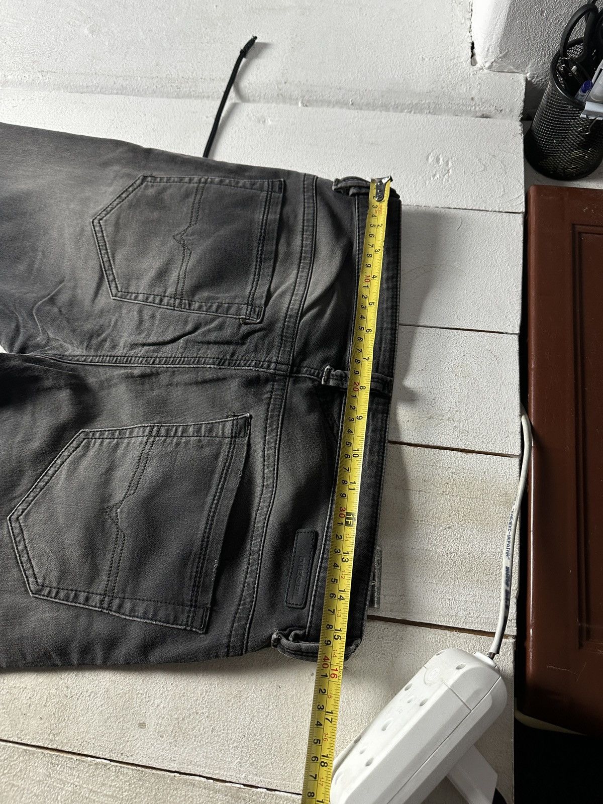Diesel 🚨 DIESEL IFSIXWASNINE JEANS DENIM RARE Y2K FIT GOTHIC PUNK Size 28" / US 6 / IT 42 - 15 Thumbnail