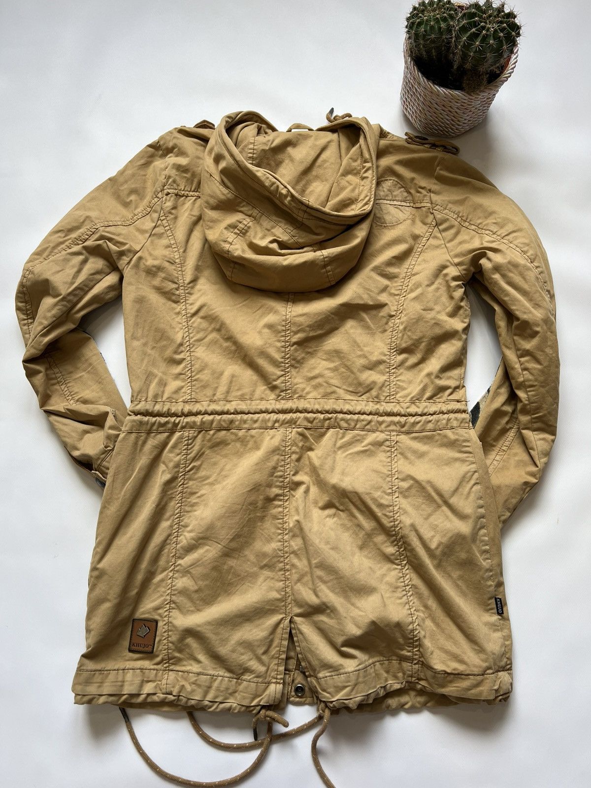khujo Khujo Beige Brown Military Multipocket Jacket Size US M / EU 48-50 / 2 - 12 Thumbnail