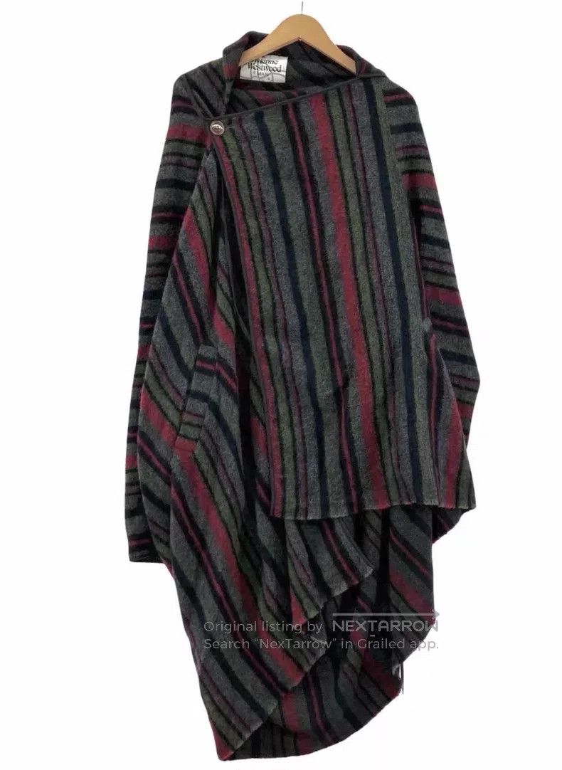 Vivienne Westwood Vivienne Westwood size F Striped Scarf Coat Size M / US 6-8 / IT 42-44 - 1 Thumbnail