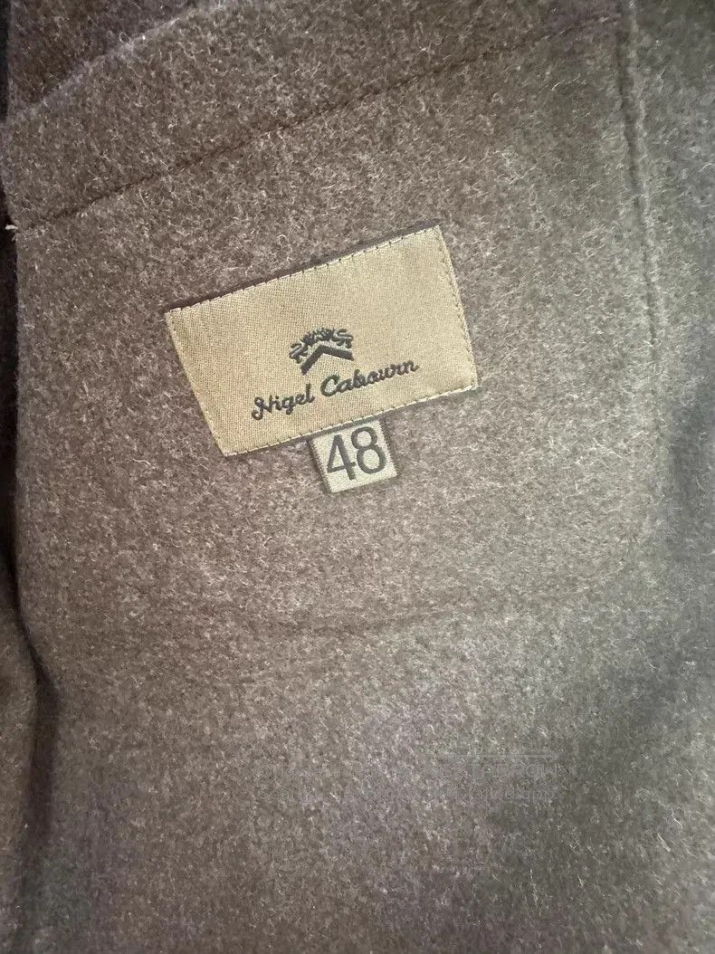The Real McCoy's Nigel Cabourn Shearling Collar Horsehide Coat. Size US XL / EU 56 / 4 - 3 Thumbnail