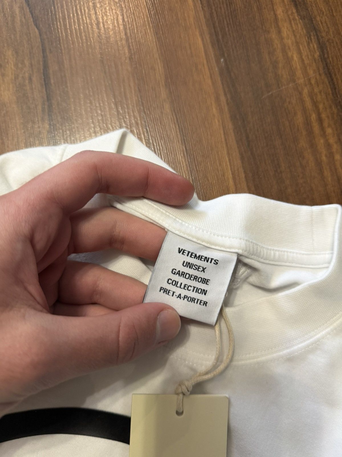Vetements Vetements 5G White Tee Size US XS / EU 42 / 0 - 3 Thumbnail