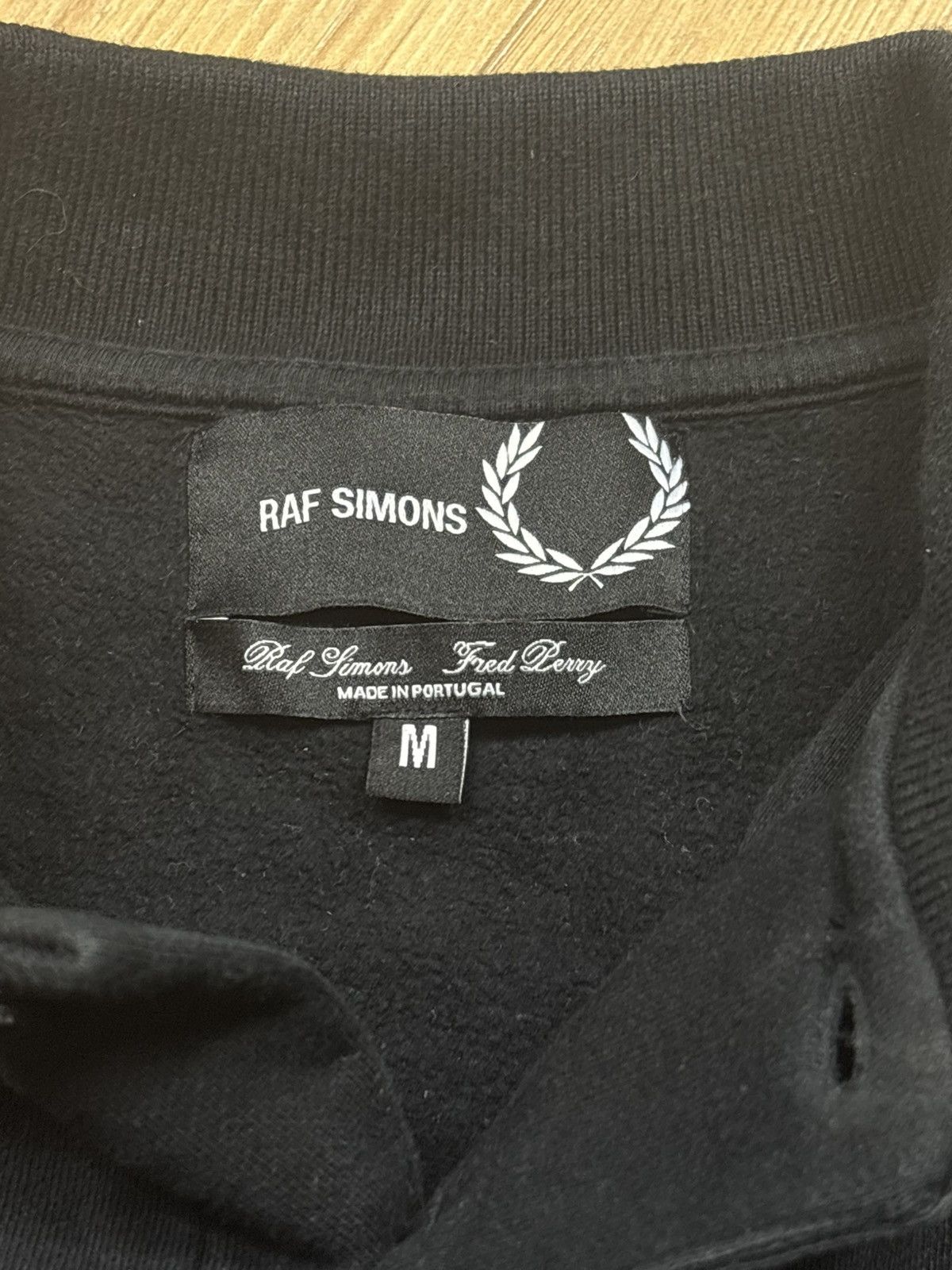 Fred Perry × Raf Simons 2018 Vintage Raf Simons x Fred Perry Ring Irons Sweatshirt Size US M / EU 48-50 / 2 - 8 Thumbnail