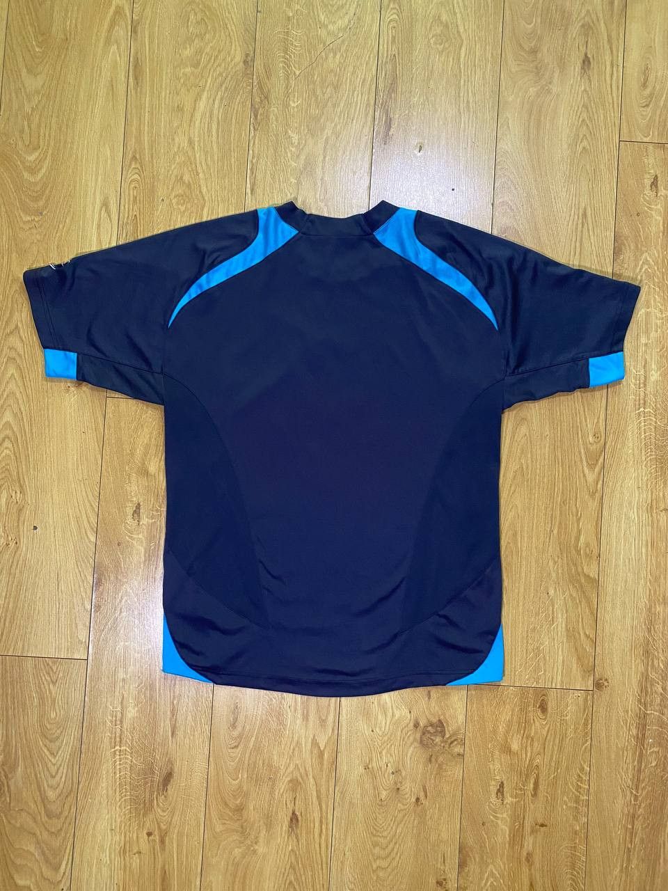 Nike × Vintage 👕 Nike “90” Tech Pattern Jersey Size US XL / EU 56 / 4 - 3 Thumbnail