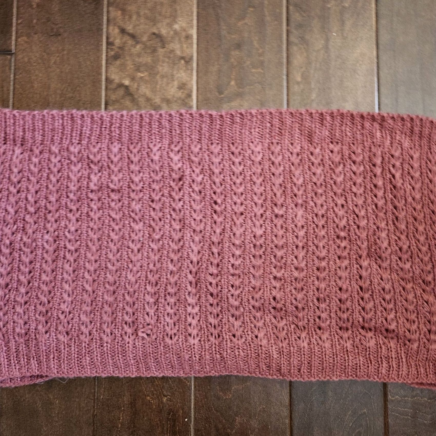 Nordstrom Nordstrom BP Pink Knit Infinity Scarf - Scarf, Women, O/S, Pink, Infinity, Knit, Winter Fall Spring Size ONE SIZE - 4 Thumbnail
