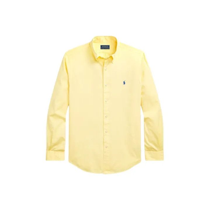 Polo Ralph Lauren Polo Ralph Lauren Solid Logo Embroidered Long-Sleeve Shirt Size US M / EU 48-50 / 2 - 1 Thumbnail