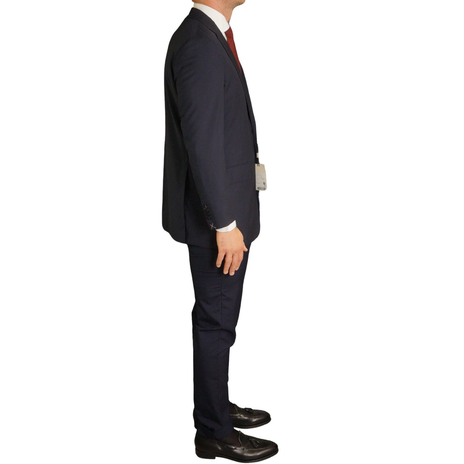 Suitsupply Men Suitsupply Suit Blue La Spalla Vitale Barberis 102 US42L Size 42L - 2 Thumbnail