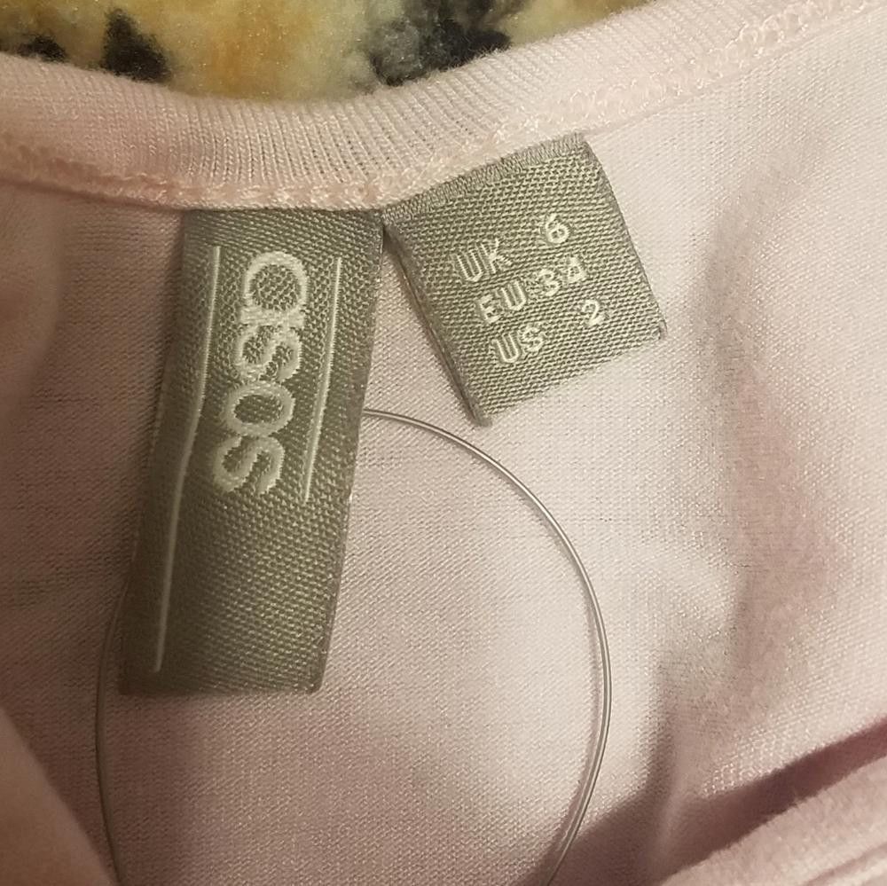 Asos Asos Light Pink Bodysuit Size 2 Size XS / US 0-2 / IT 36-38 - 3 Thumbnail