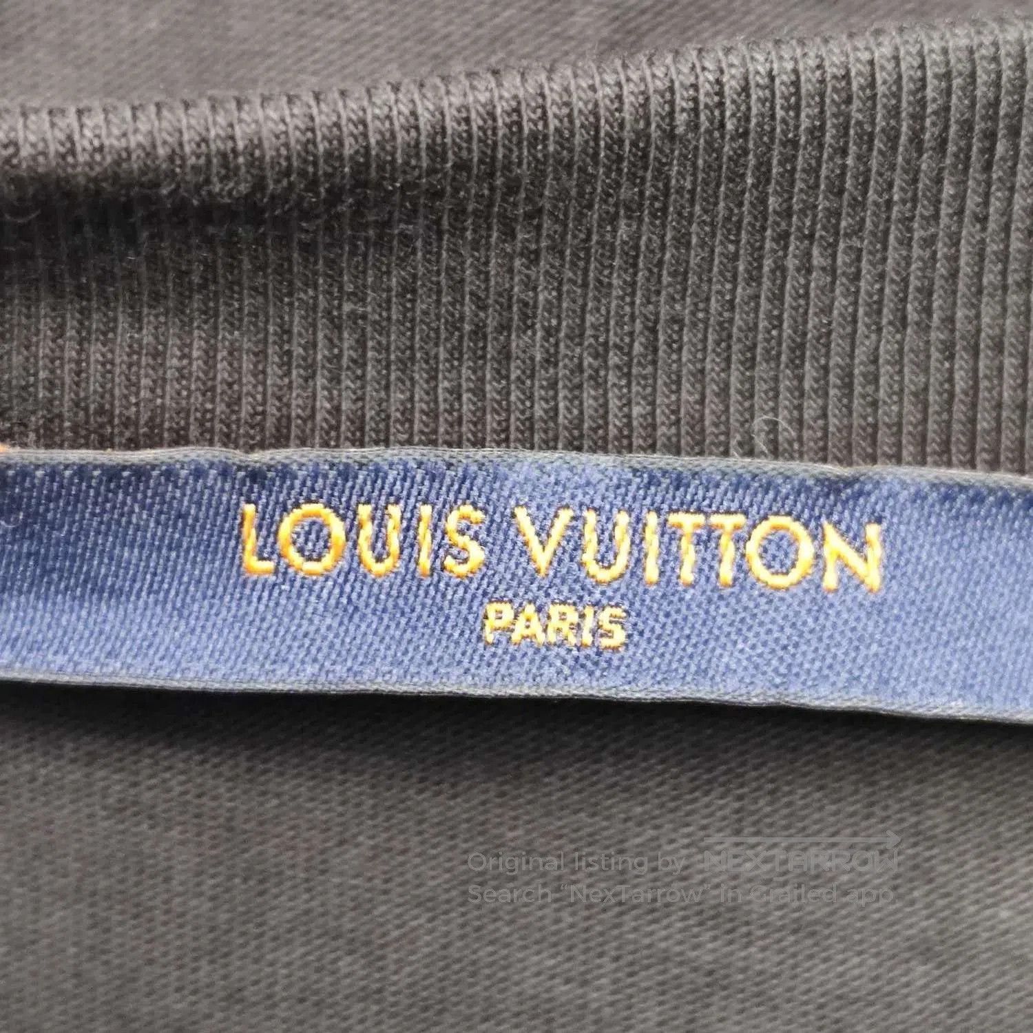 Louis Vuitton Louis Vuitton LV Logo Black T. Size US M / EU 48-50 / 2 - 3 Thumbnail