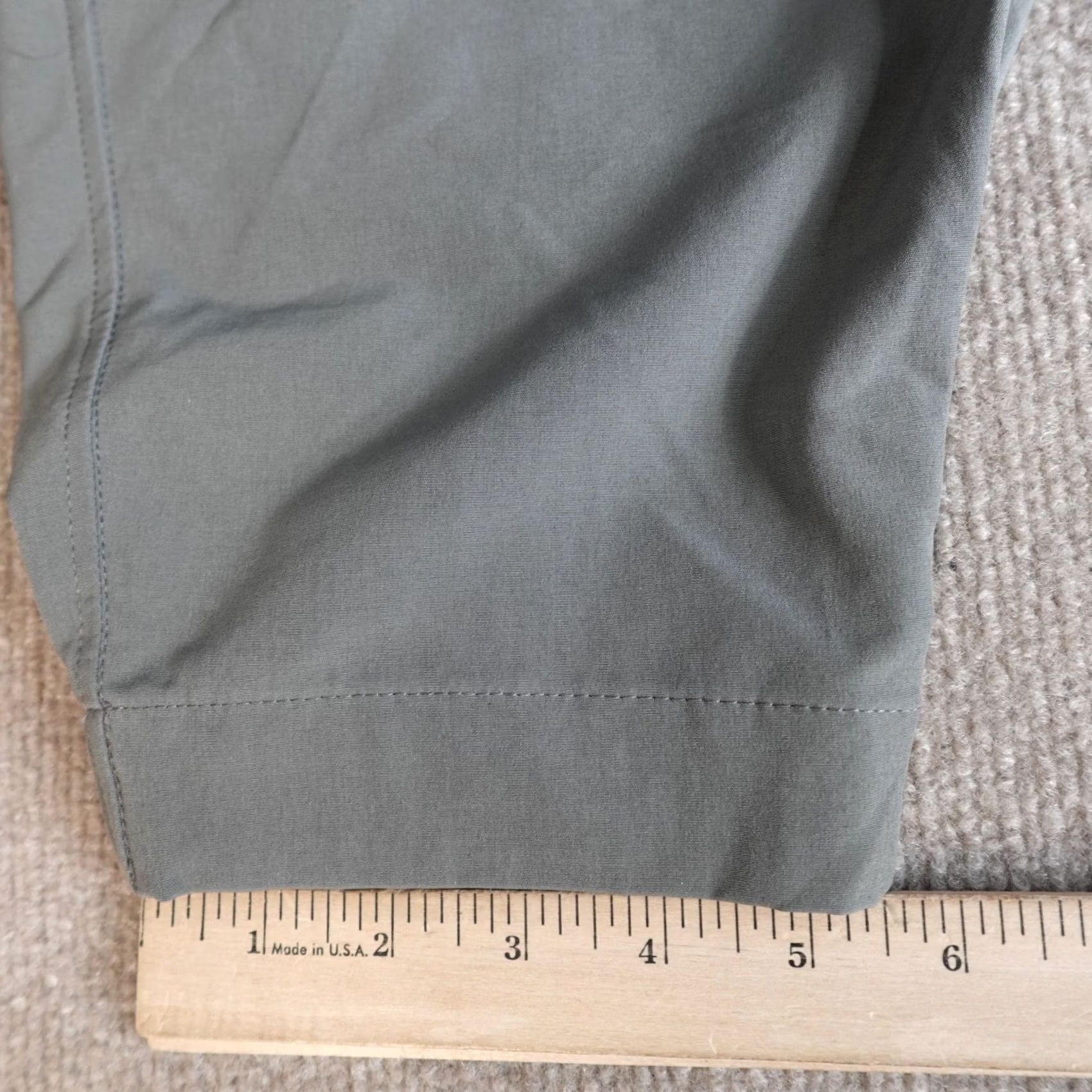 Patagonia Patagonia Womens Pants XL Gray Happy Hiking UPF 50+ NEW Tapered Ankle Performance Activewear Spring Fall Summer Shoes? Size 40" / US 18 - 6 Thumbnail
