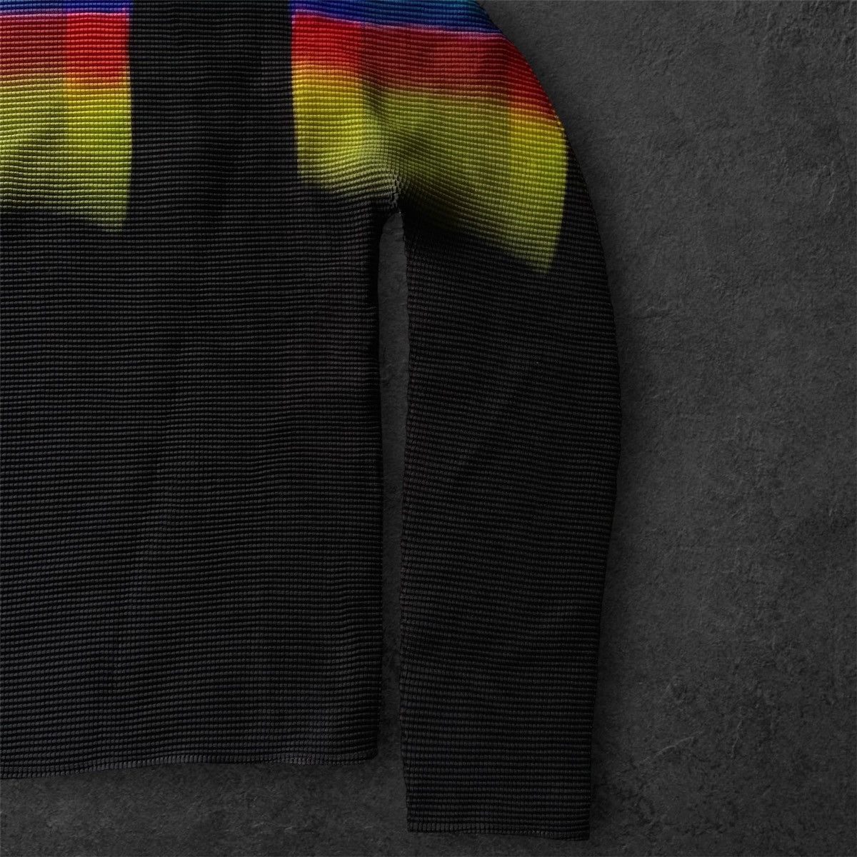 Issey Miyake Issey Miyake Me Multicolor Gradient Pleats Mock Neck Top Size ONE SIZE - 3 Thumbnail