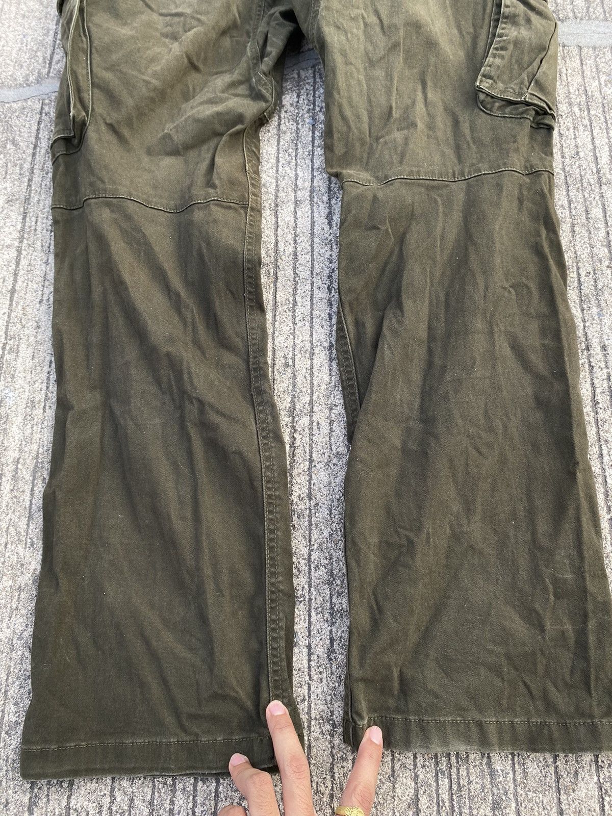 Japanese Brand Vintage GERIDE Military Flared Pants Size US 31 - 14 Thumbnail