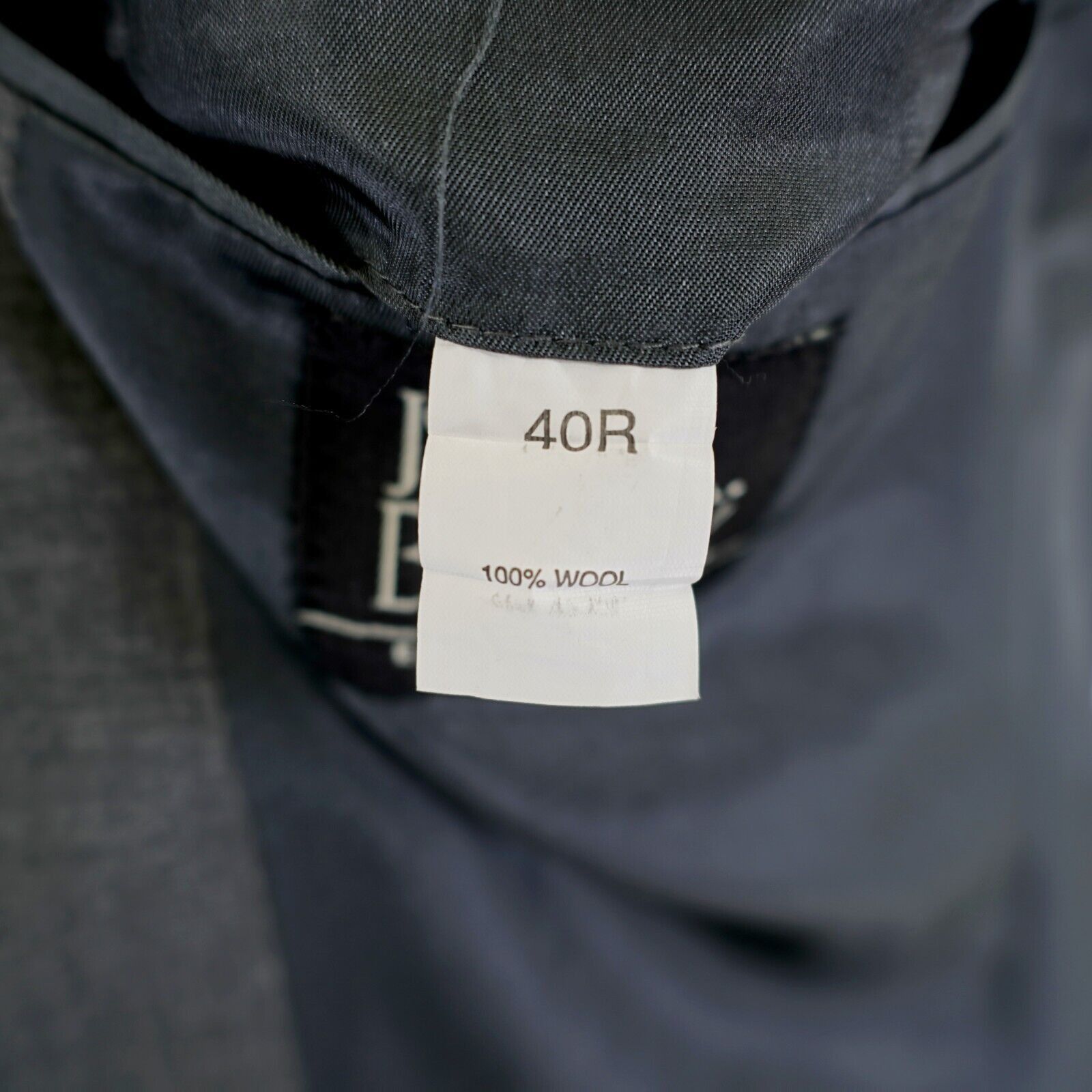 Jos. A. Bank Jos A Bank Wool Gray 40R 2 Button Suit Jacket / Blazer Size 40R - 9 Thumbnail