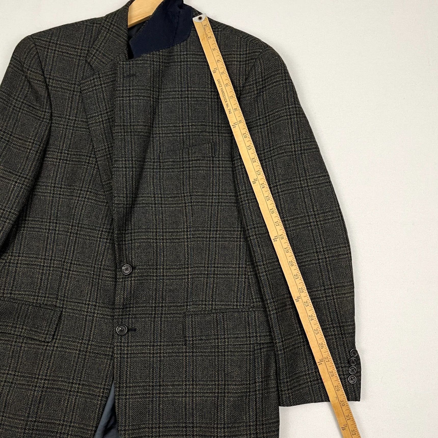Polo Ralph Lauren Polo Ralph Lauren University Club Sport Coat Blazer Men 41T Wool Glen Check Prep Jacket Single-Breasted Notch 2-Button Brown Wool Classic Mens Size US L / EU 52-54 / 3 - 5 Thumbnail