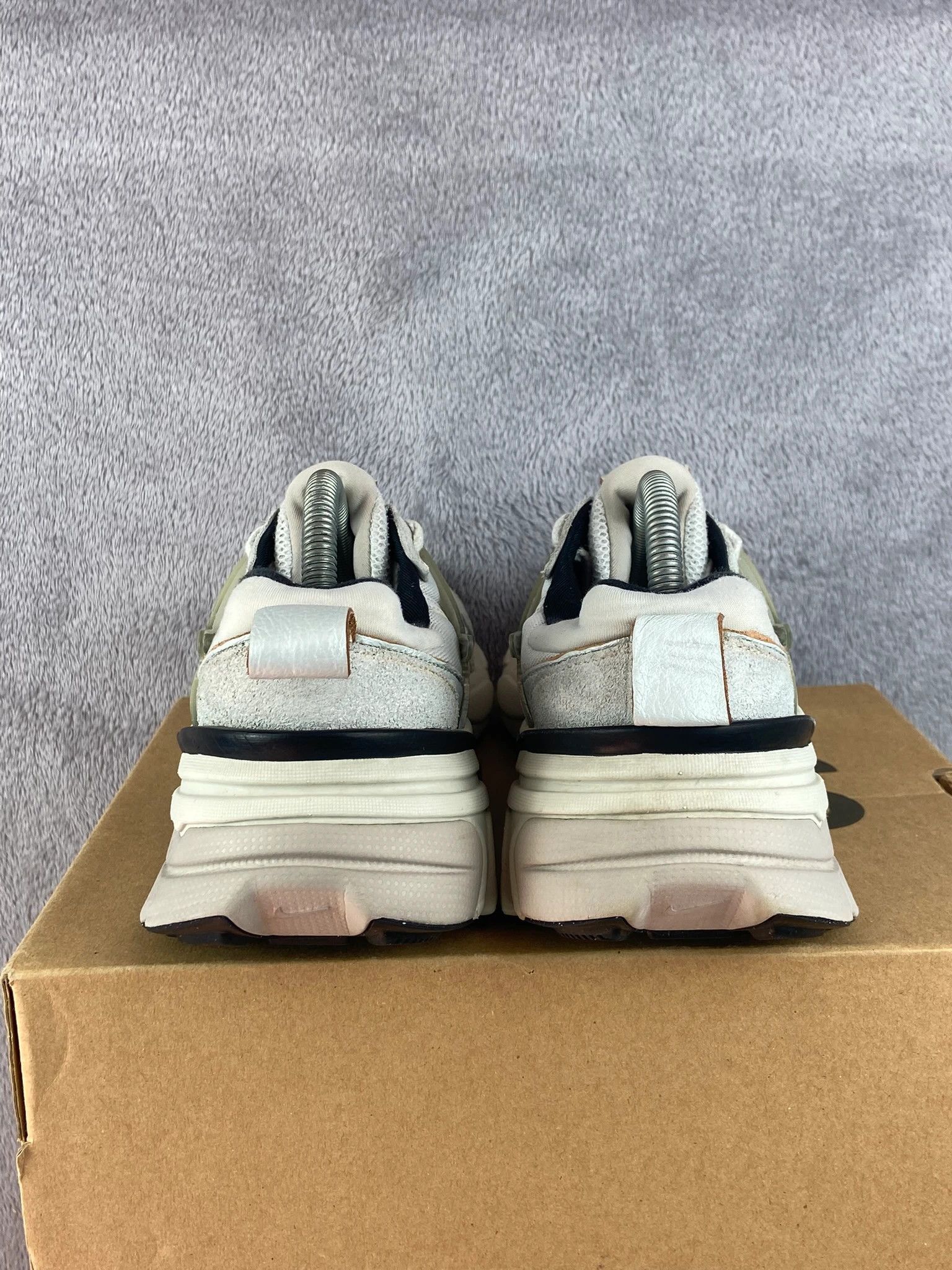 Nike Nike sneakers beige white retro running vintage Size US 9 / EU 42 - 3 Thumbnail