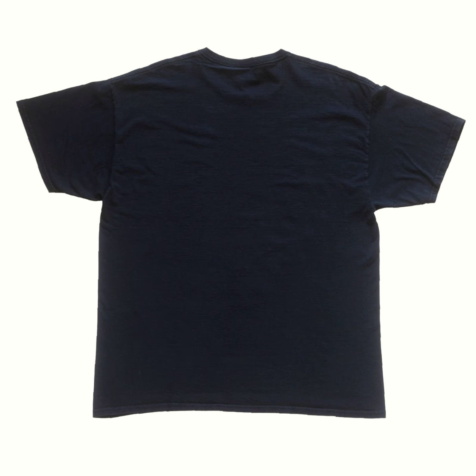 Fruit Of The Loom VINTAGE Fruit of the Loom T-Shirt 90s Graphic Bible God Live Like a Champ XL Black Mens Short Sleeve Crew Neck Size US XL / EU 56 / 4 - 3 Thumbnail