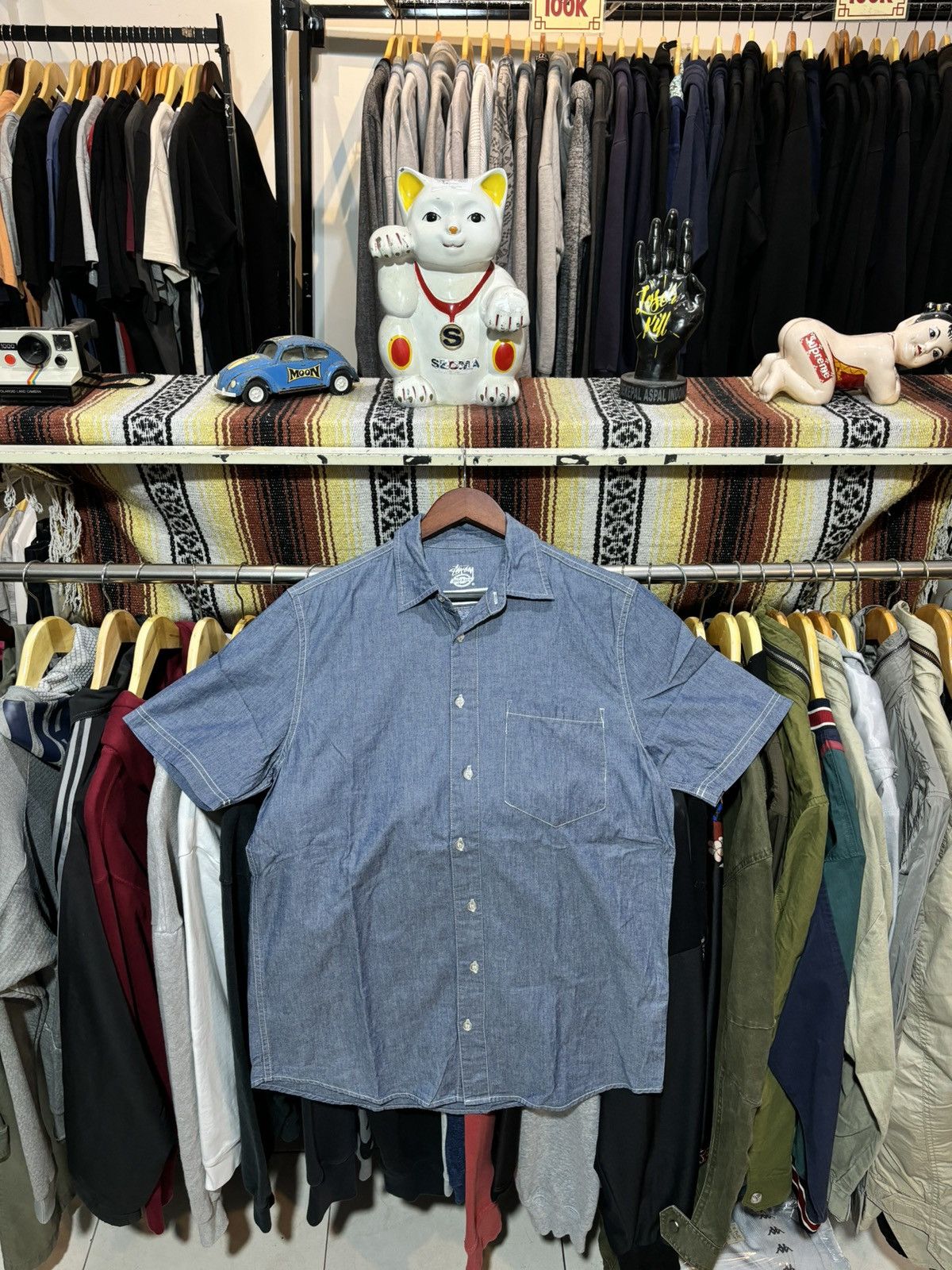 Dickies × Stussy Rare Dickies x Stussy Crazy Work Shirt Size US M / EU 48-50 / 2 - 2 Thumbnail