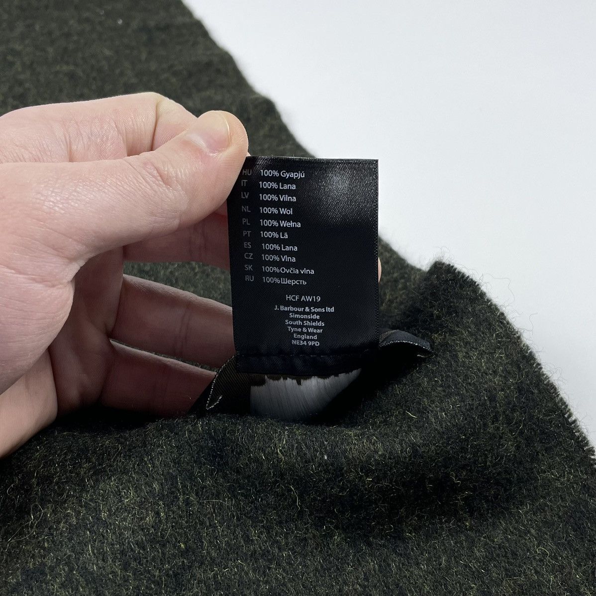 Barbour Barbour Vintage wool Scarf Size ONE SIZE - 8 Thumbnail