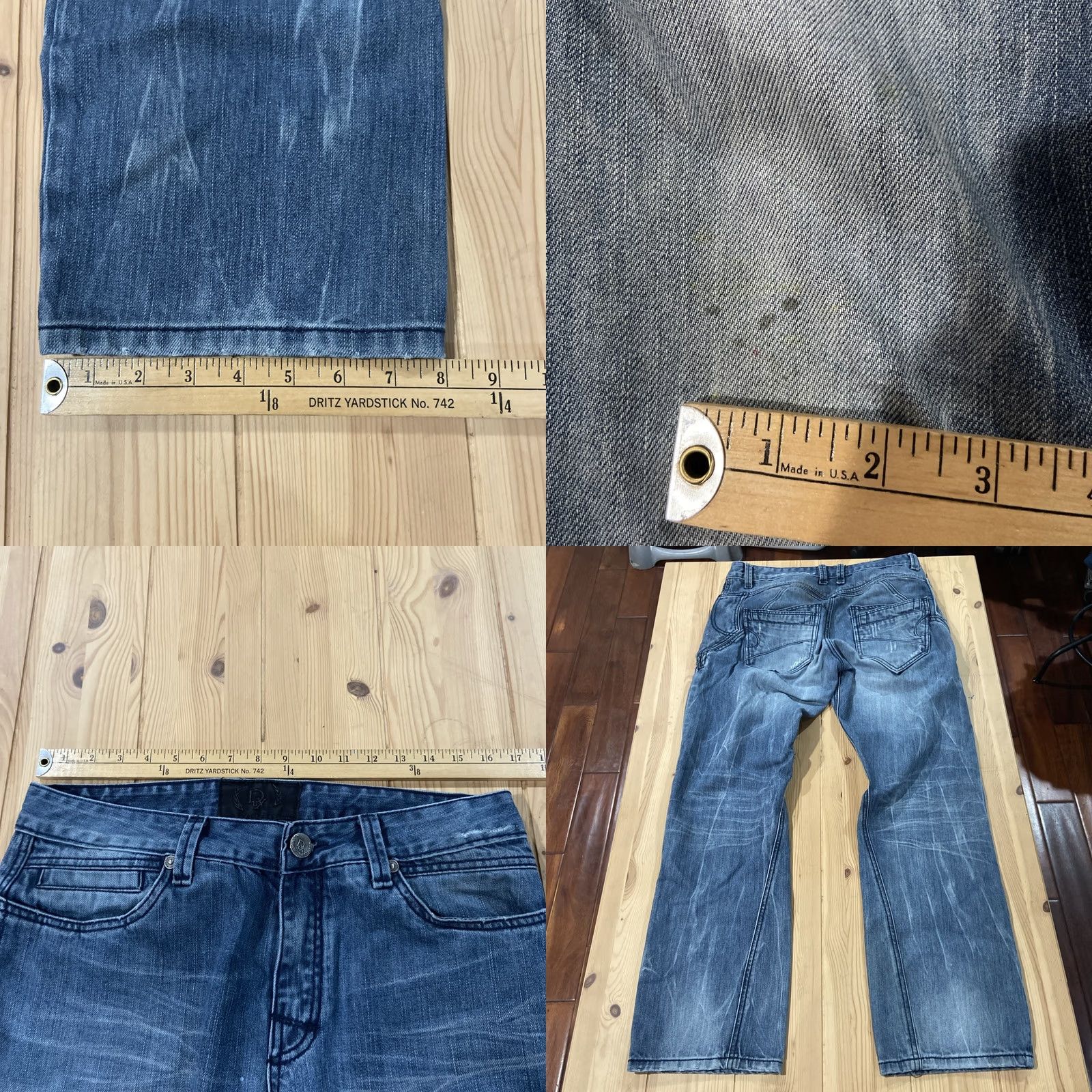 Vintage VINTAGE Y2K Jeans Medium Wash 32 Men Denim Cotton 32 Inseam Size US 32 / EU 48 - 8 Thumbnail