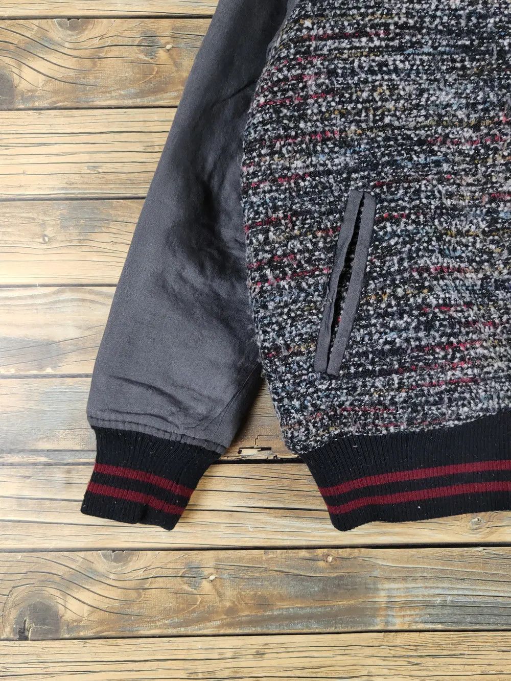 Vintage Titicaca Dark Gray Mexico Knitwear Sweaters varsity #W1940 Size US M / EU 48-50 / 2 - 10 Thumbnail