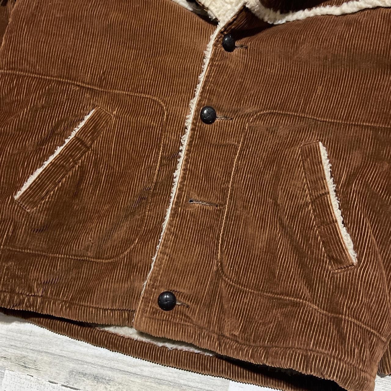 Vintage Vintage 80s Western Corduroy Sherpa Lined Trucker Jacket L Size US L / EU 52-54 / 3 - 4 Thumbnail